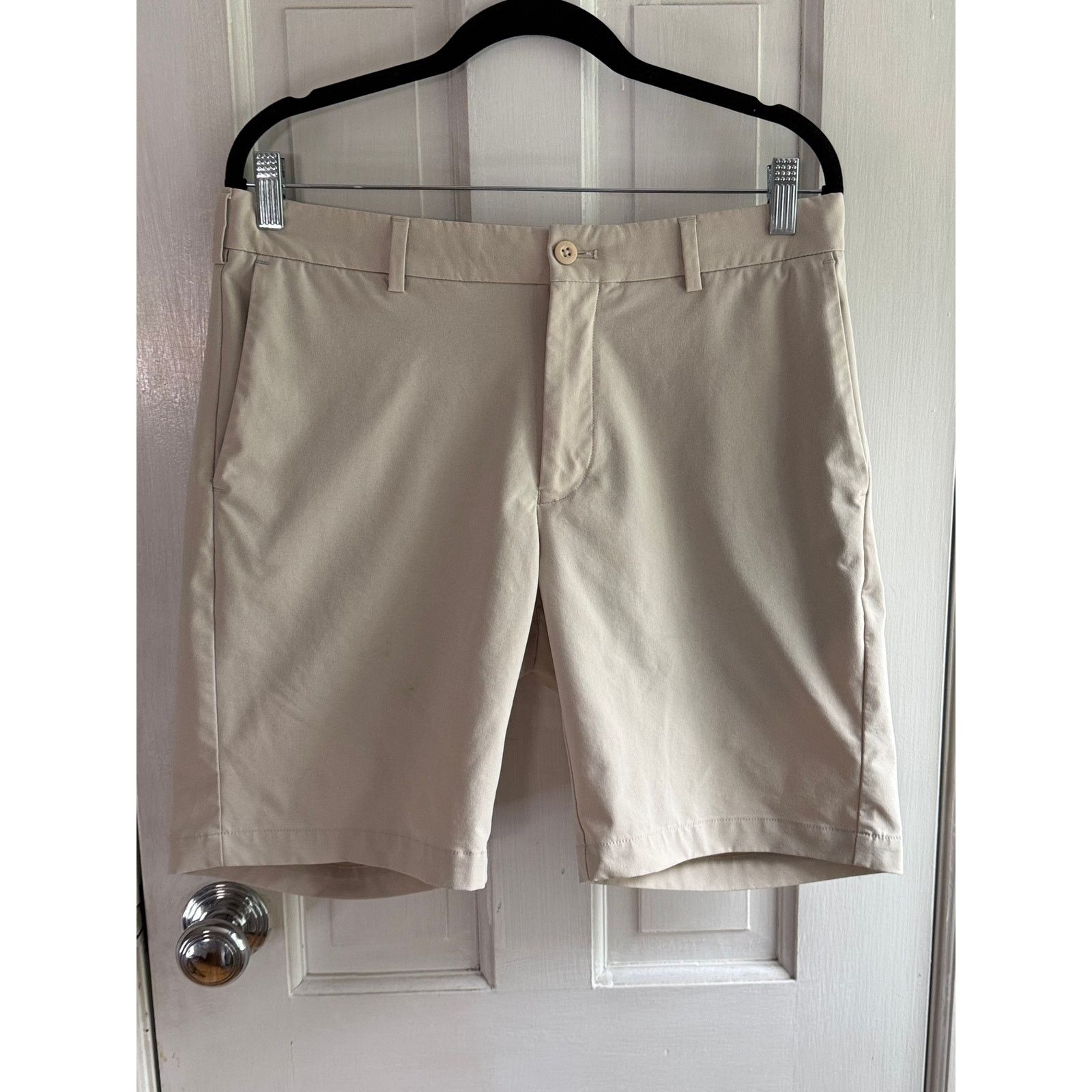 Peter Millar Crown Crafted Performance Chino Shorts Size 33