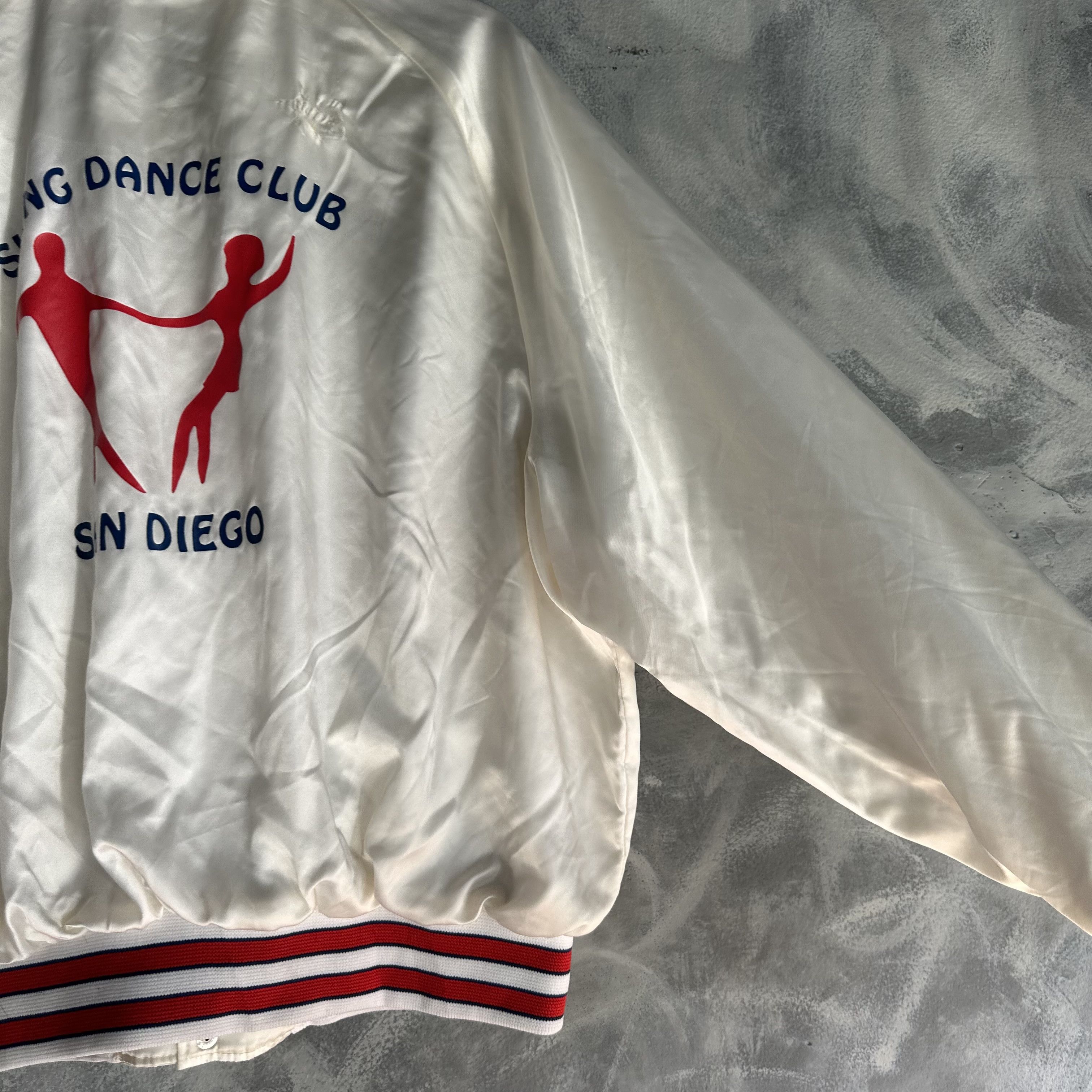 Other Vintage Swing Dance Club Satin Jacket Men XL Aristo Jac Size US XL / EU 56 / 4 - 7 Thumbnail