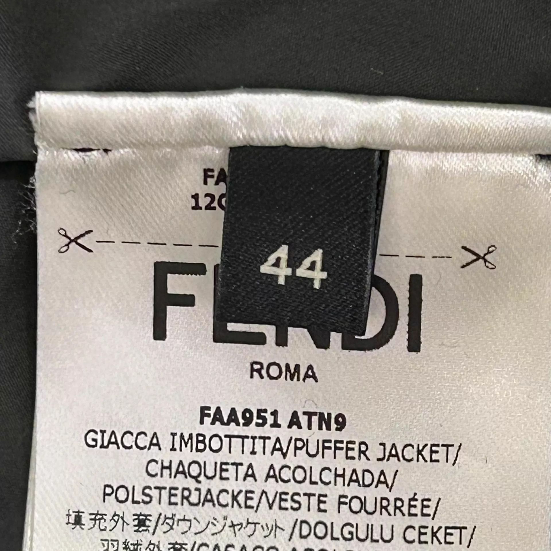 Fendi Fendi FF green flight jacket 44 Size US S / EU 44-46 / 1 - 5 Thumbnail