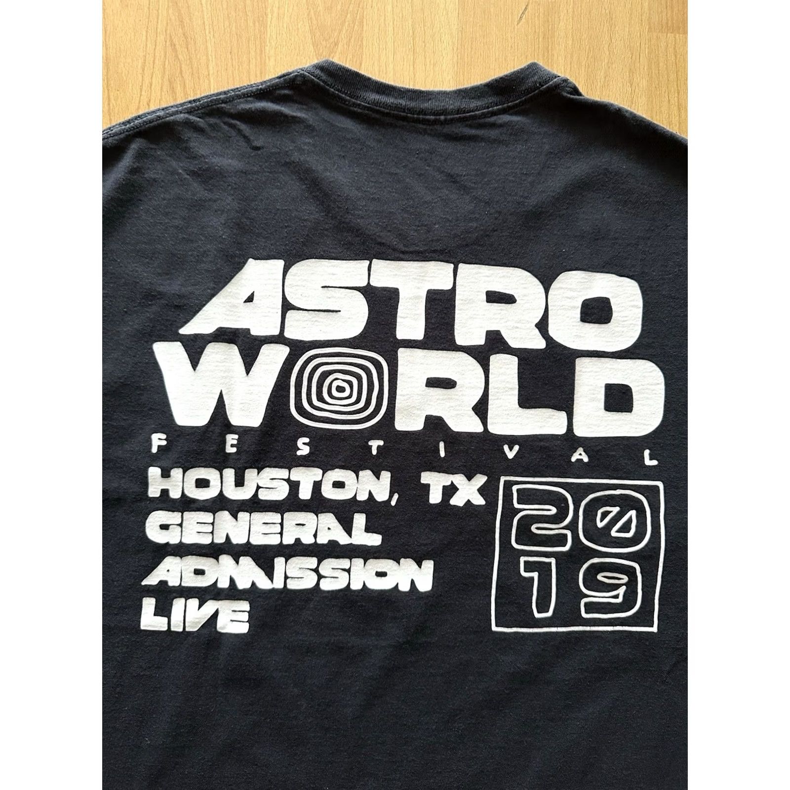 Travis Scott VINTAGE Travis Scott Cactus Jack Hip Hop T-Shirt Black M Mens Short Sleeve Crew Neck Double Sided Graphic Print 21.25” Chest 28” Length RARE Size US M / EU 48-50 / 2 - 6 Thumbnail