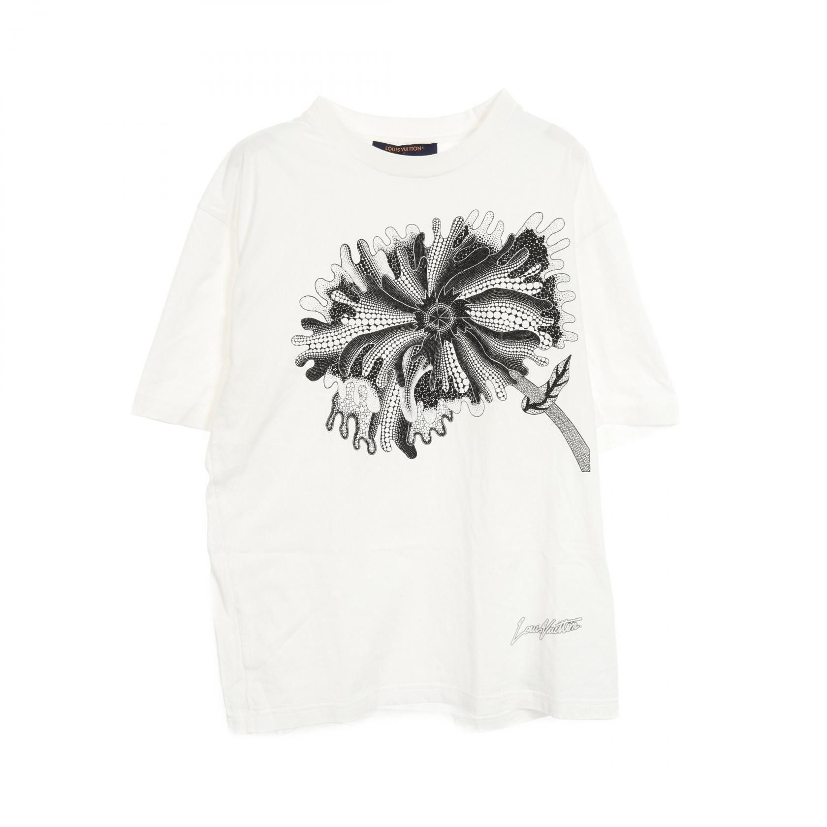 Louis Vuitton Louis Vuitton Louis Vuitton Psychedelic Flower Cotton Top Textile T-Shirts DUTY FREE for USA Size ONE SIZE - 1 Thumbnail