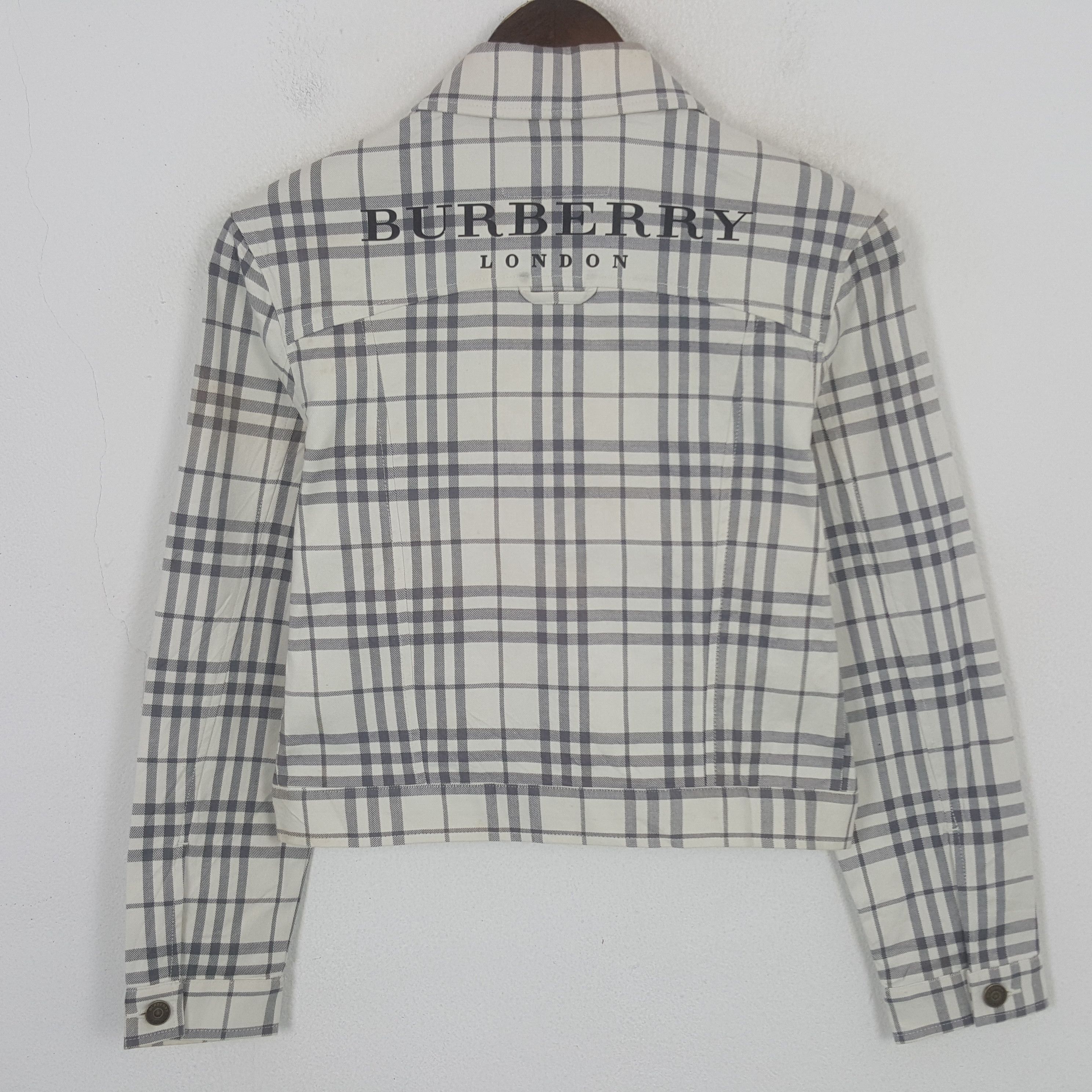 Burberry Burberry London Custom Spell Out Bikers Style Jacket Size XS / US 0-2 / IT 36-38 - 1 Thumbnail