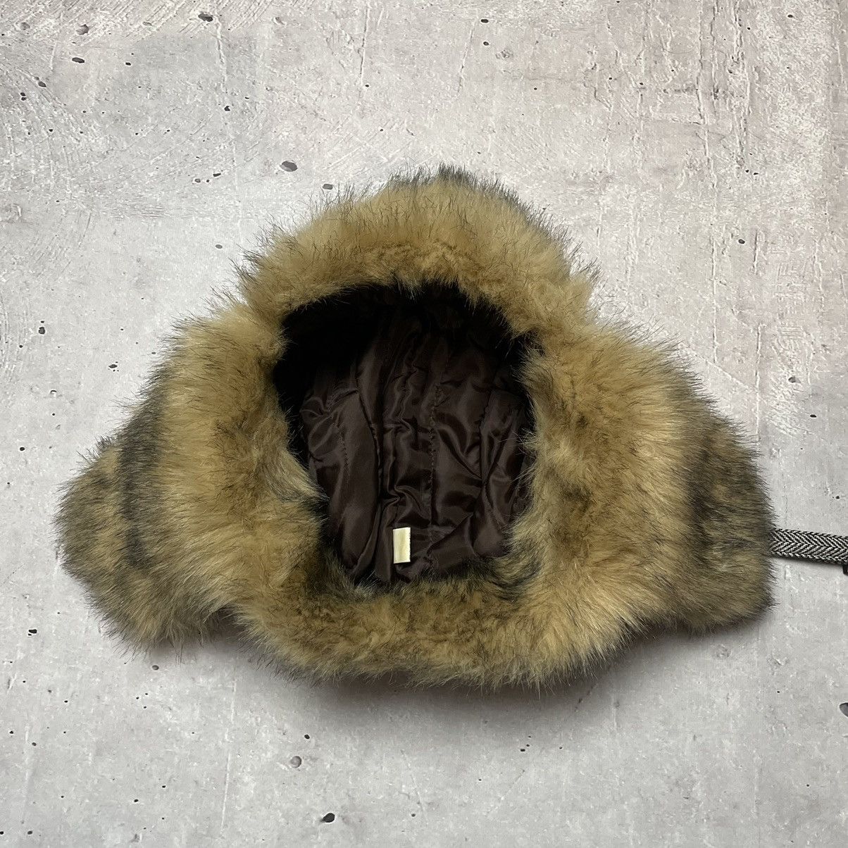 Vintage Vintage Hat Ushanka Mohair Fuzzy Y2K Cap Size ONE SIZE - 9 Thumbnail