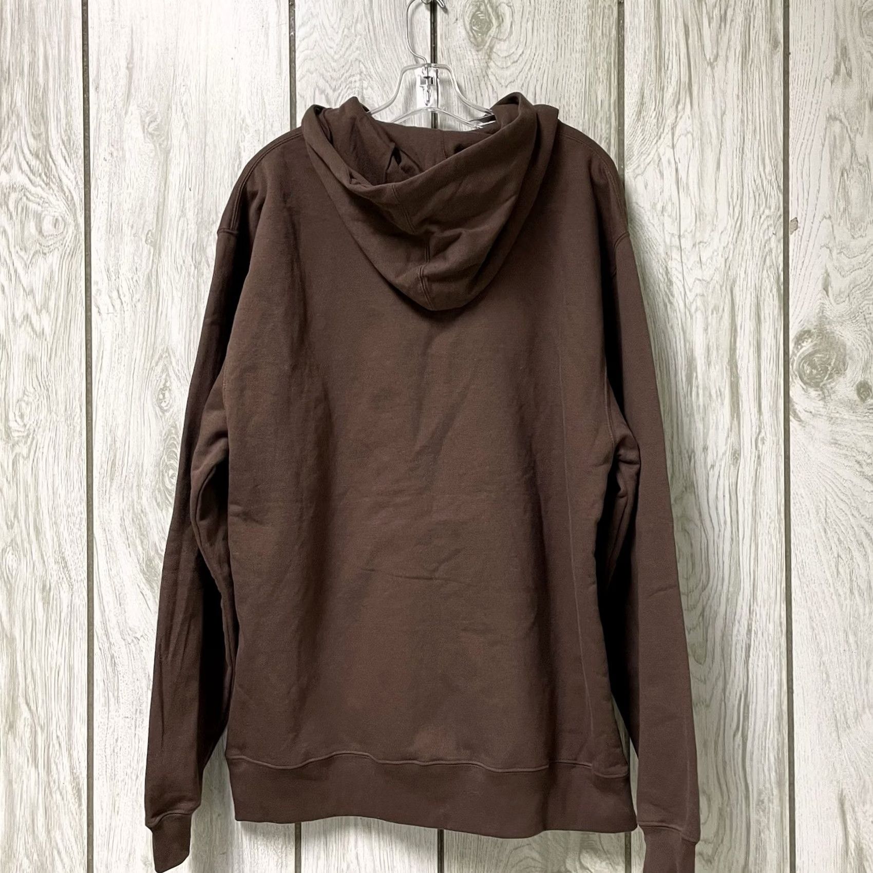 CHOCOOLATE J. America Hawkeyes Patchwork Pullover Hoodie XL Men/Women Chocolate Brown Embroidered Logo Kangaroo Pocket Size XL / US 12-14 / IT 48-50 - 3 Thumbnail