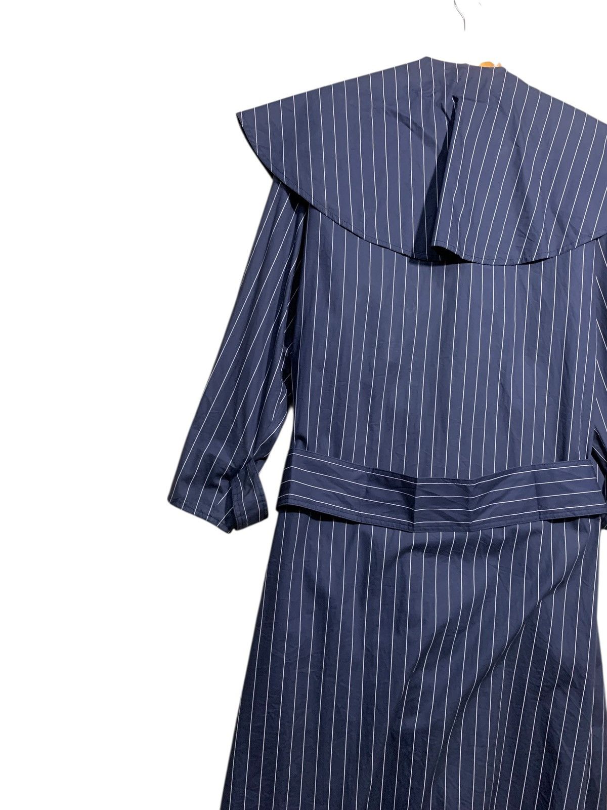 Yohji Yamamoto 🔥XYZ YOHJI YAMAMOTO STRIPES DOWN TRENCOATS Size M / US 6-8 / IT 42-44 - 8 Thumbnail