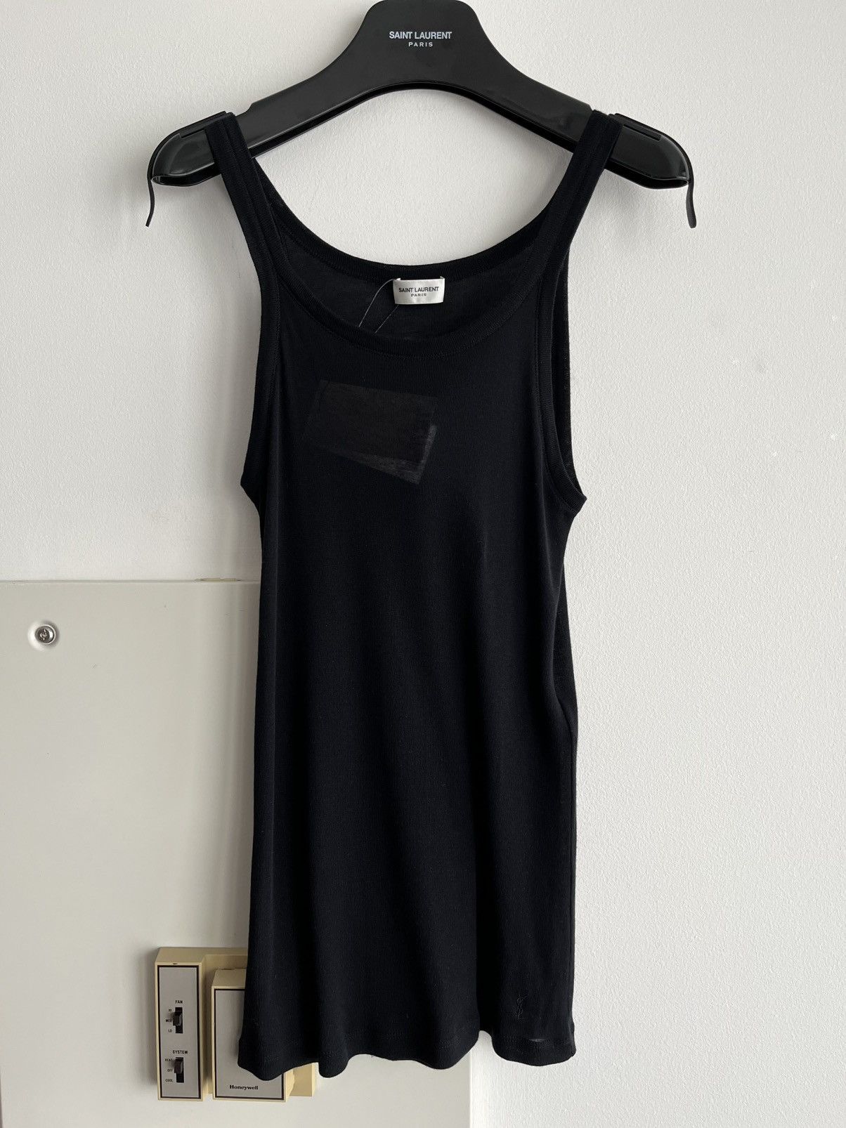 Saint Laurent Paris Rare Super Runway Saint Laurent Skinny Cashmere Tank Top Size US L / EU 52-54 / 3 - 4 Thumbnail