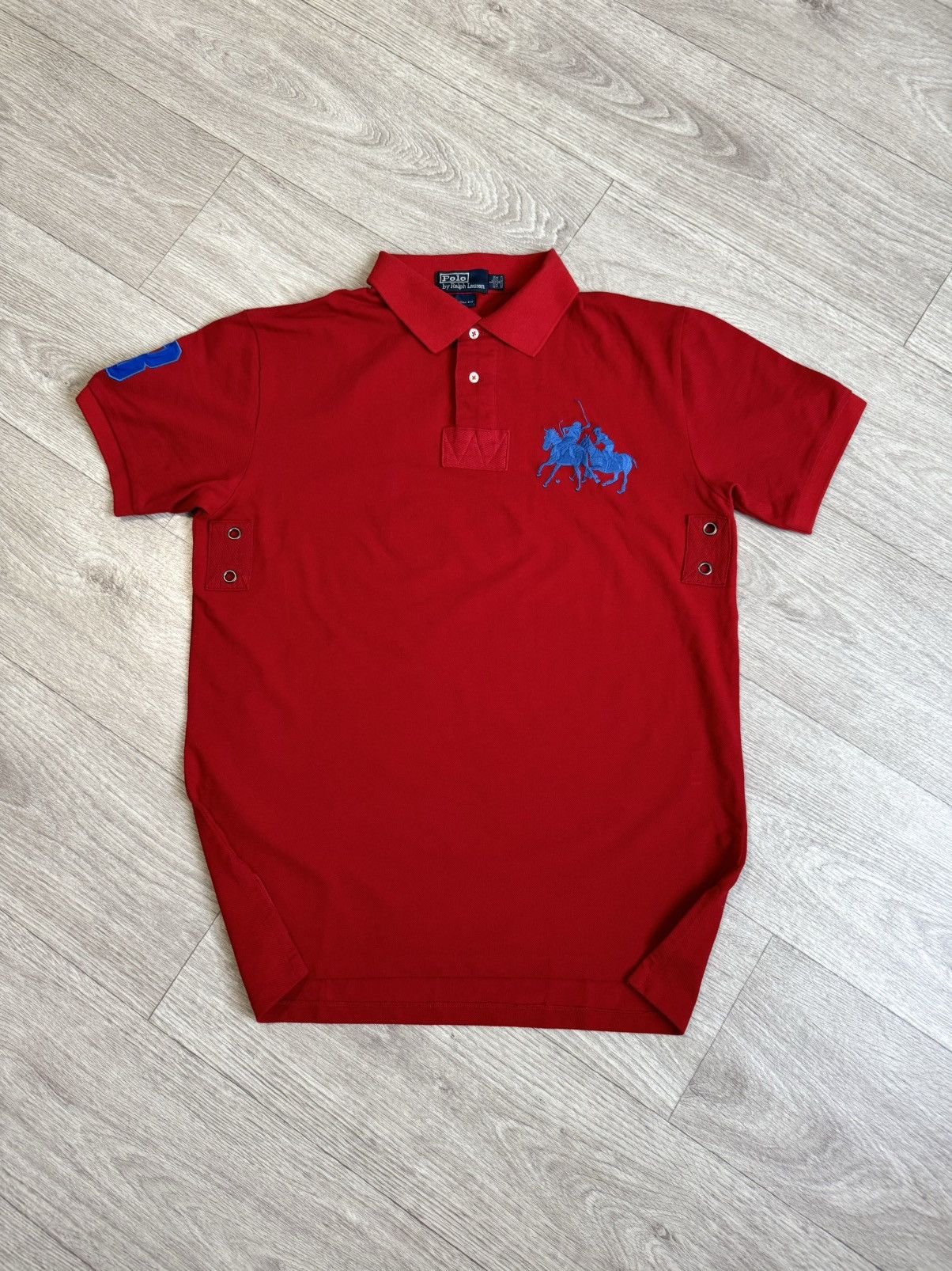 Polo Ralph Lauren 🔷Vintage Polo Ralph Lauren Big Pony Polo 90s🔷 Size US L / EU 52-54 / 3 - 1 Thumbnail