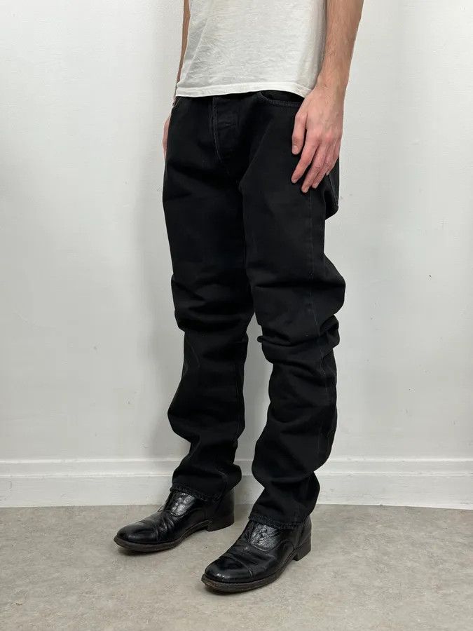 Polo Ralph Lauren AW2014 Ralph Lauren Black Minimalist Denim Jeans Size US 34 / EU 50 - 2 Thumbnail