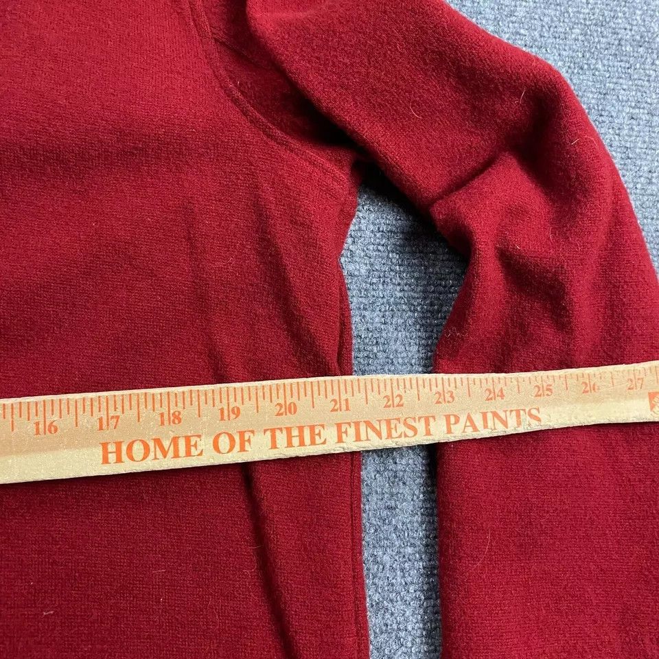 Jones New York × Vintage Jones New York Coat Women's Red Front Pockets Wool Blend M Size M / US 6-8 / IT 42-44 - 6 Thumbnail