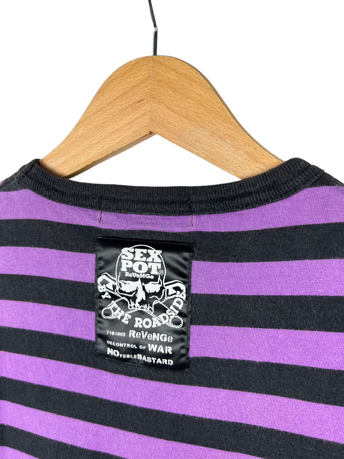 Sex Pot ReVeNGe Sex Pot Revenge Stripes Tshirt Size US XS / EU 42 / 0 - 6 Thumbnail