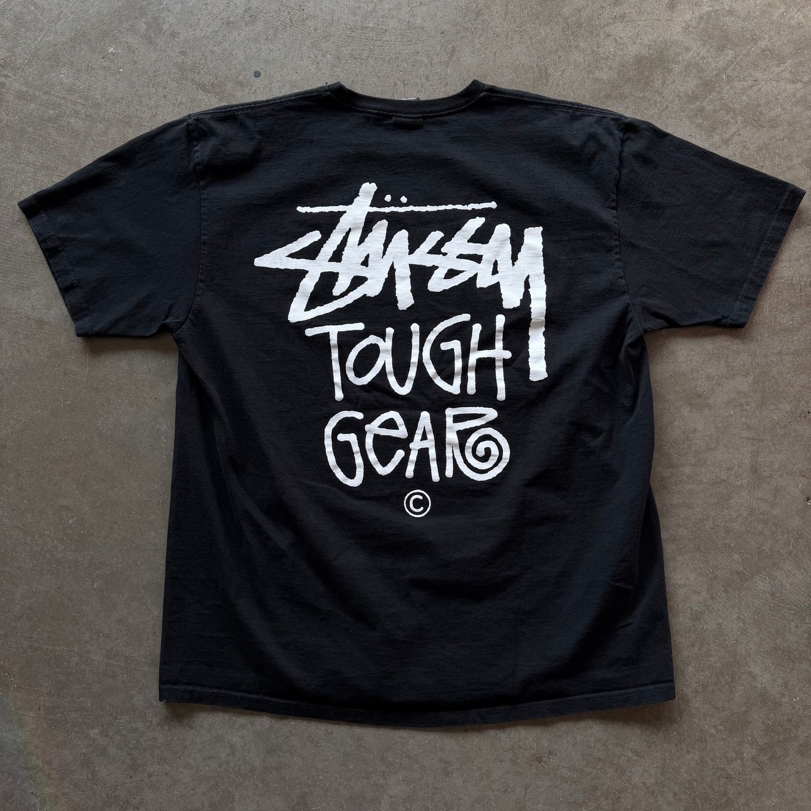 Stussy Stussy Tough Gear Tee Size US XL / EU 56 / 4 - 2 Thumbnail