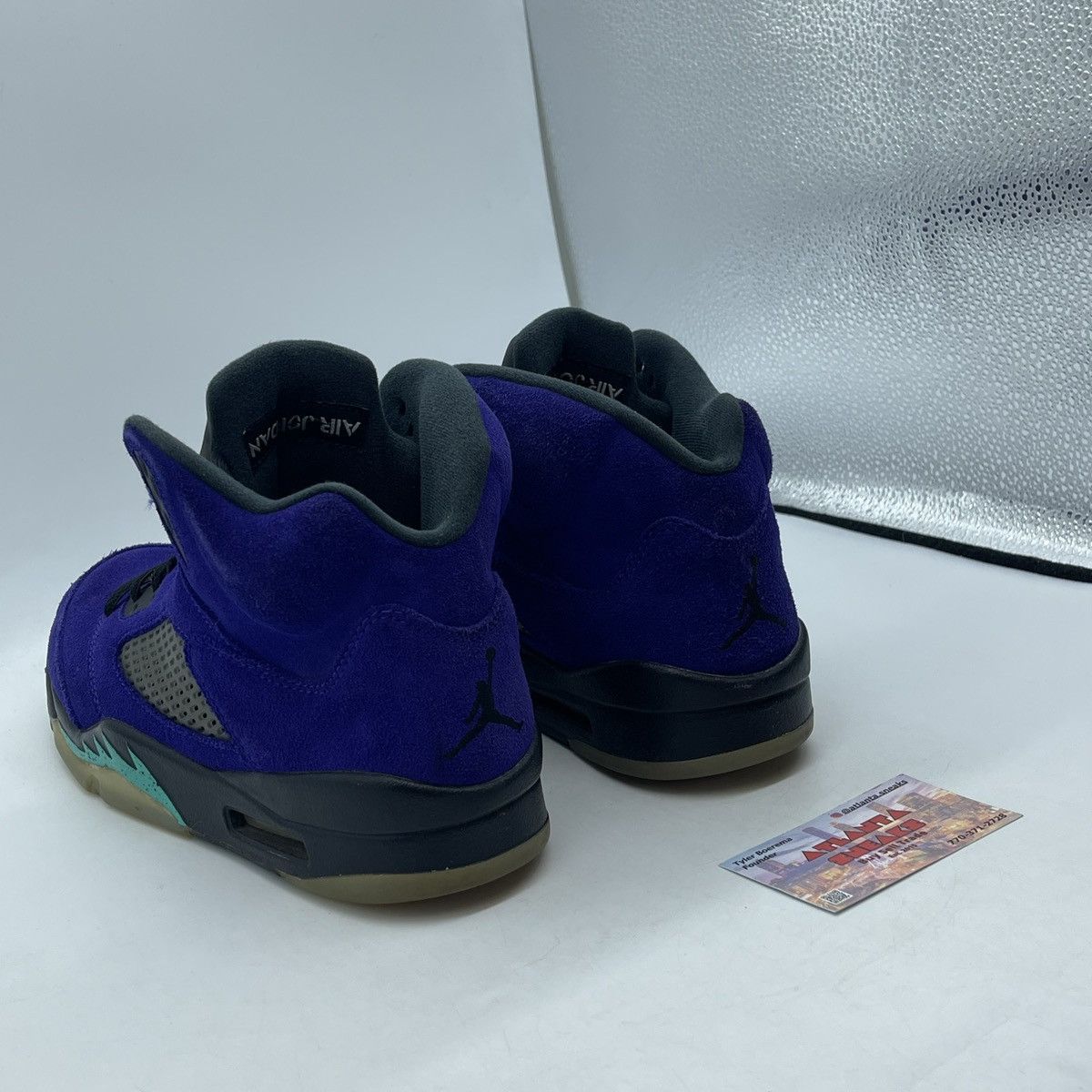 Jordan Brand Air Jordan 5 alternate grape Size US 9 / EU 42 - 4 Thumbnail