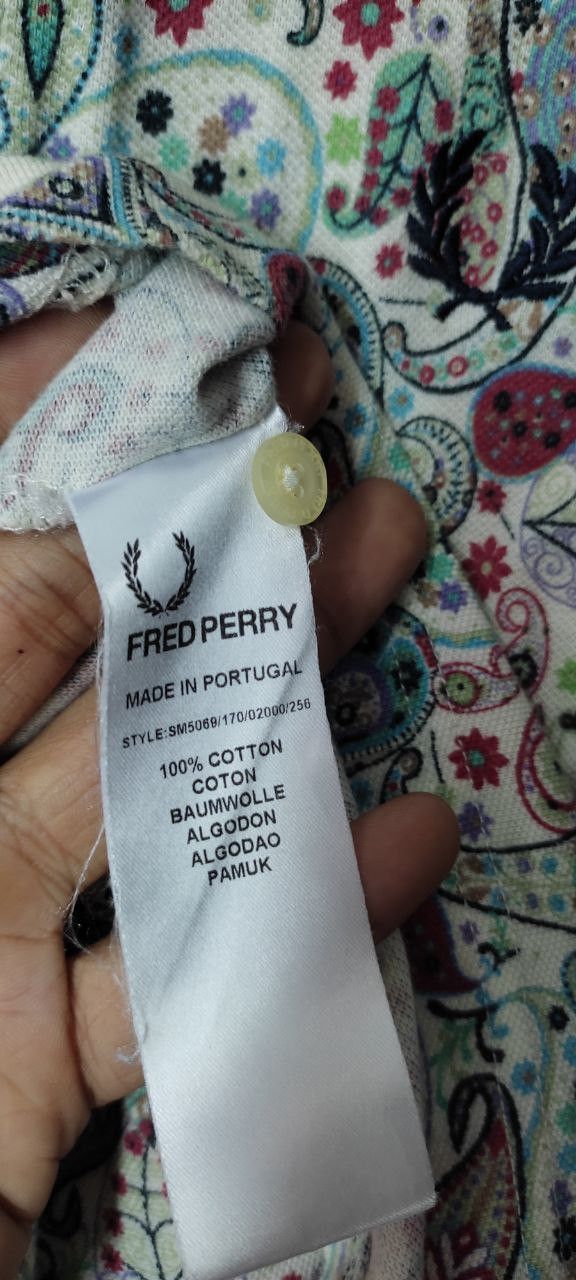 Fred Perry FRED PERRY LIBERTY LIMITED PAISLEY TEE Size US S / EU 44-46 / 1 - 12 Thumbnail
