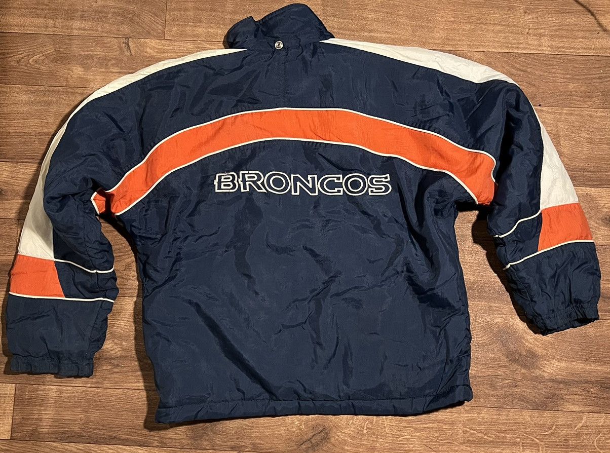 NFL × Vintage Vintage Denver Broncos Windbreaker Jacket Size US L / EU 52-54 / 3 - 4 Thumbnail