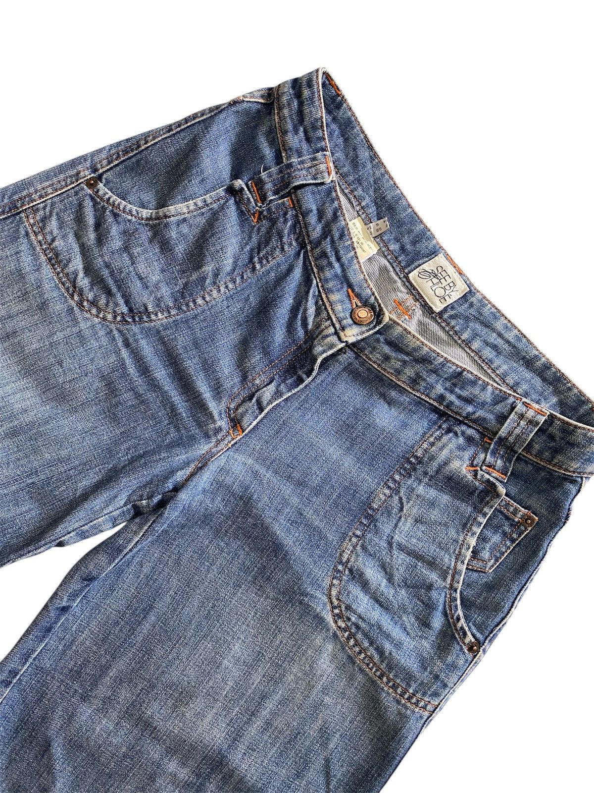 Seditionaries × See by Chloe See By Chloe Denim Jean Shorts Bermuda Womens Size 26" / US 2 / IT 38 - 2 Thumbnail