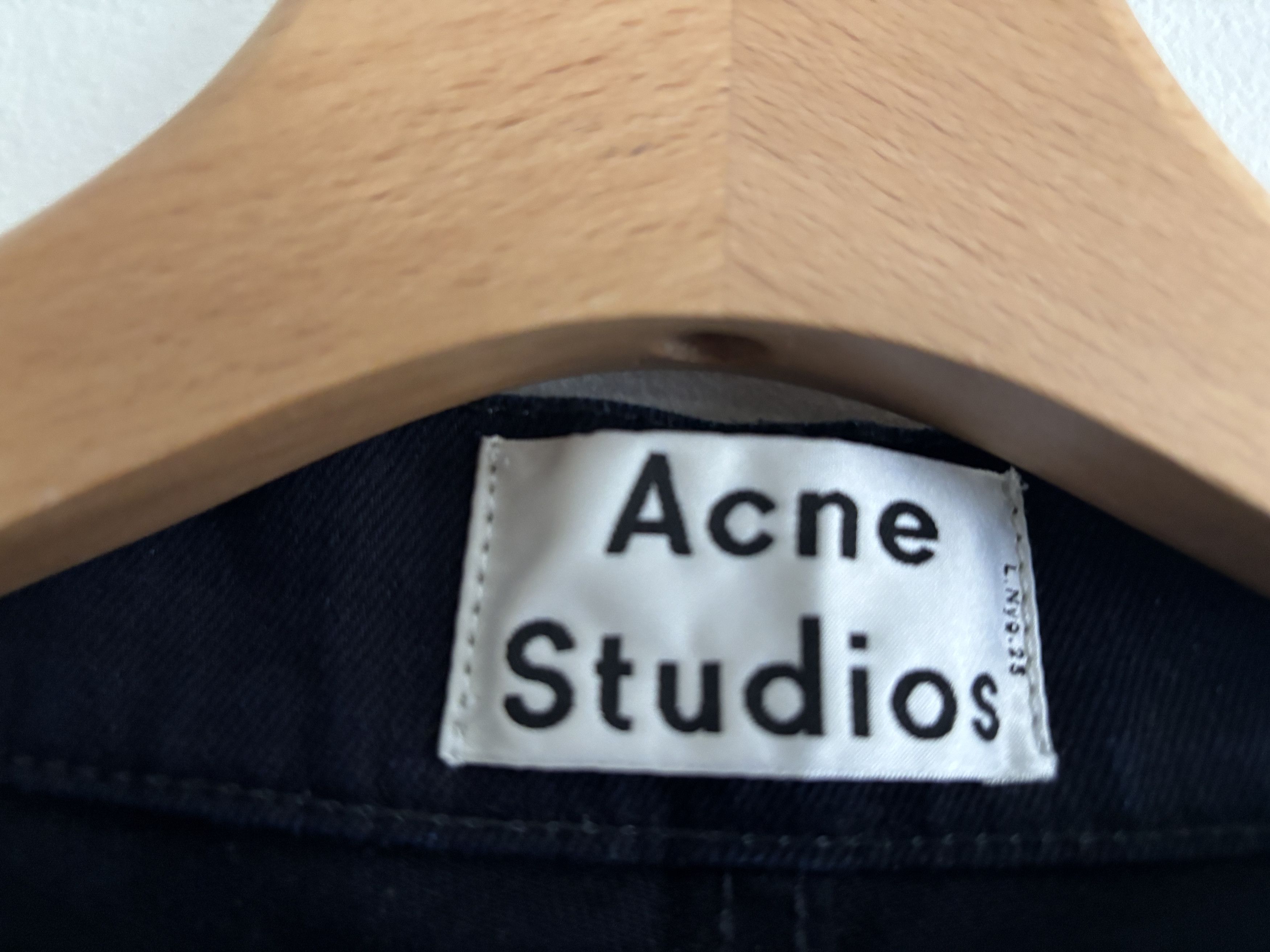 Acne Studios Acne Studios Ace Navy Cash Denim Pants Jeans Size US 29 - 3 Thumbnail