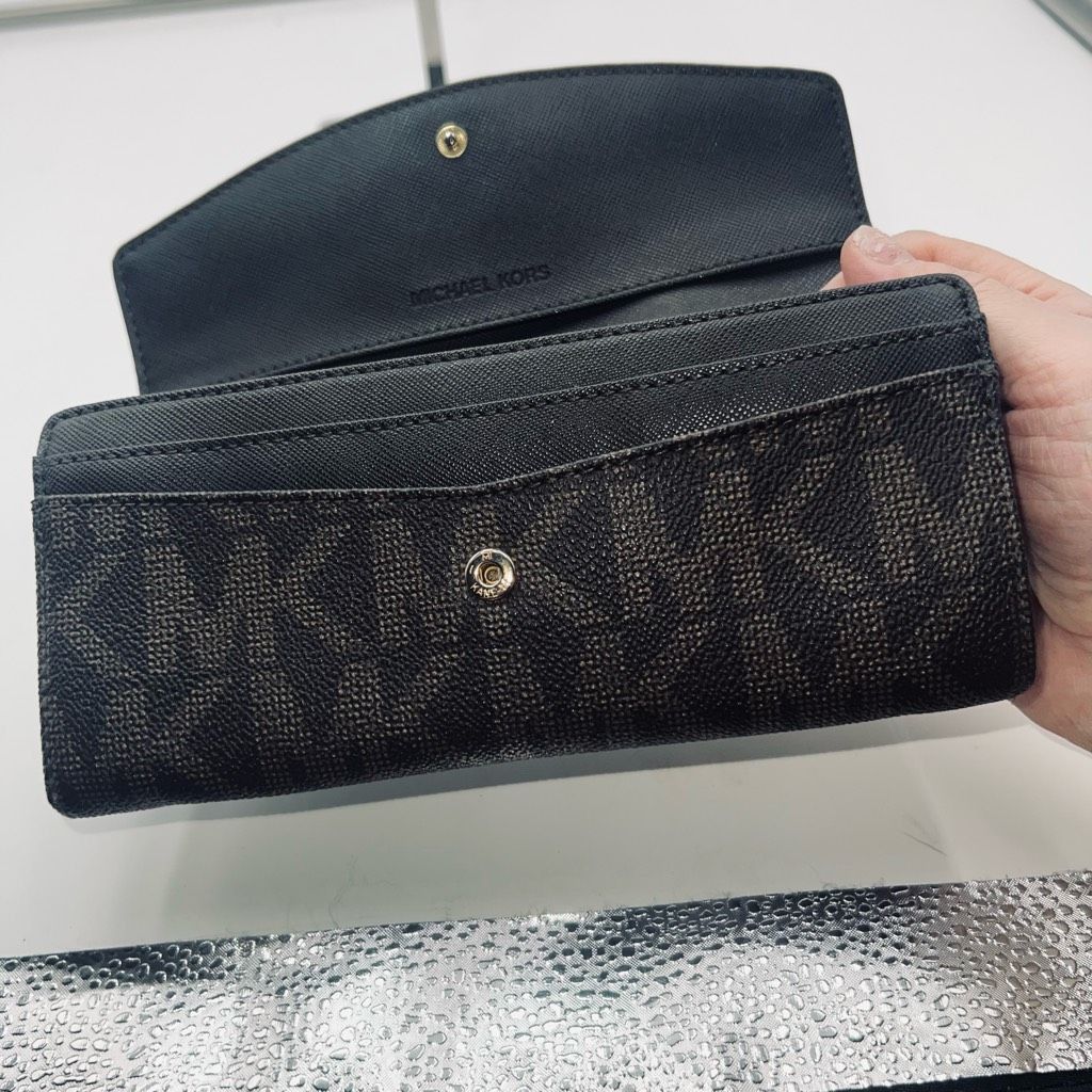 Michael Kors Michael Kors long Signature Snap Wallet Size ONE SIZE - 12 Thumbnail