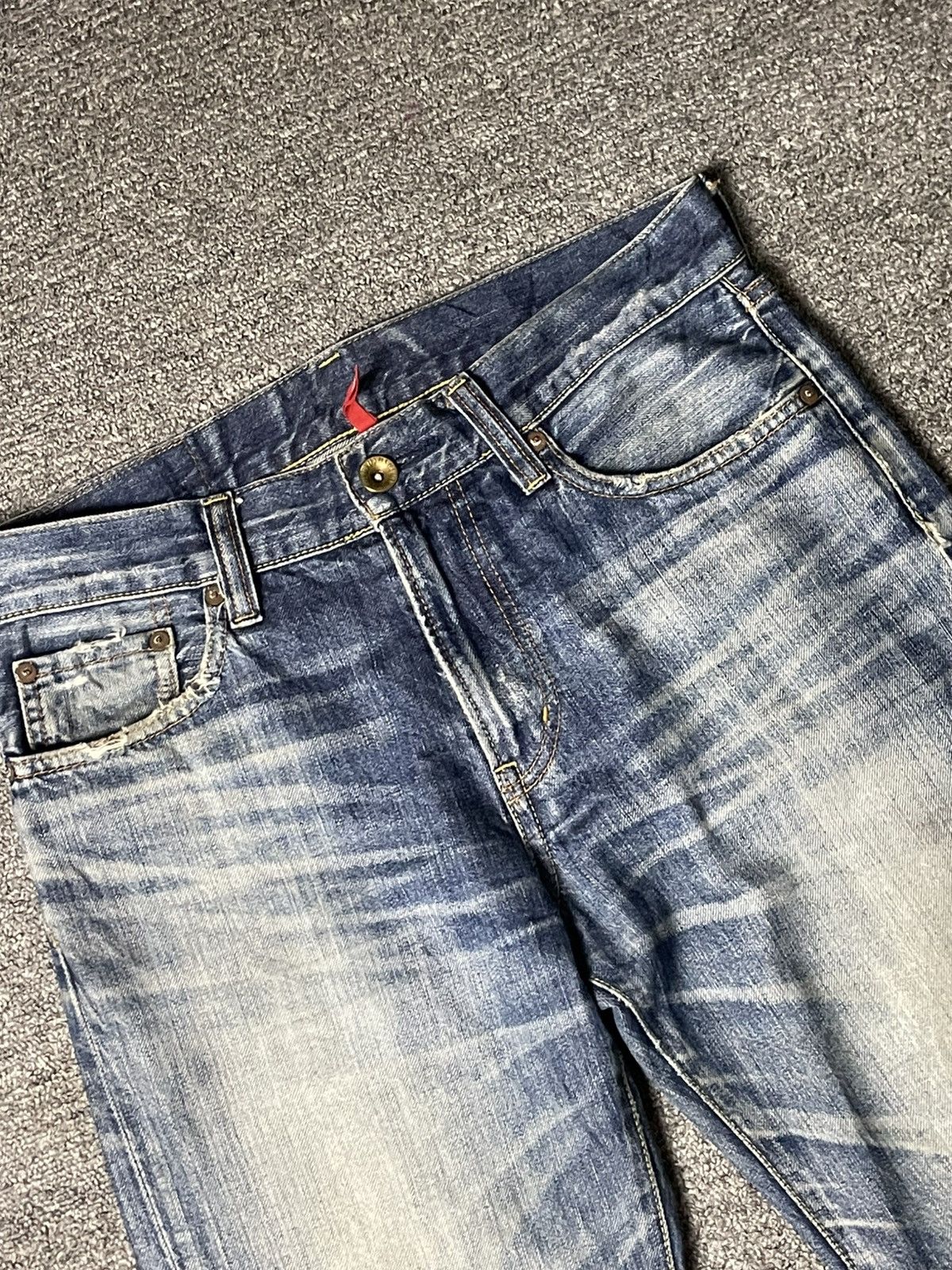 Japanese Brand × Uniqlo × Vintage UNIQLO Brand Straight Cut Jeans (91) Size US 32 / EU 48 - 4 Thumbnail