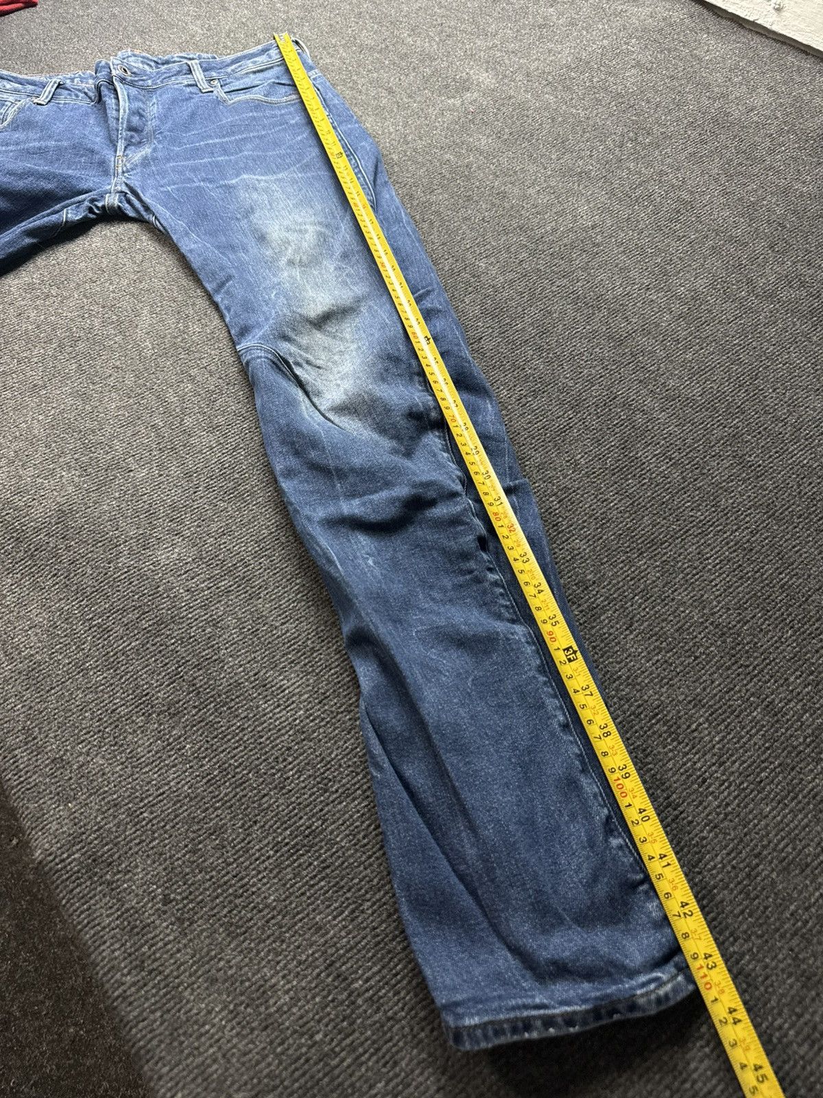 G-Star 00s Y2K G-Star RAW ARC 3D Slim Jeans W32 L34 Vintage Denim Size US 32 / EU 48 - 20 Thumbnail