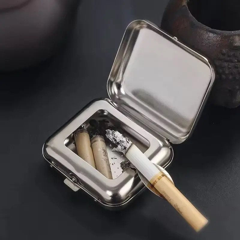 Other Mini Portable Pocket Cigarette Ashtray Size ONE SIZE - 6 Thumbnail