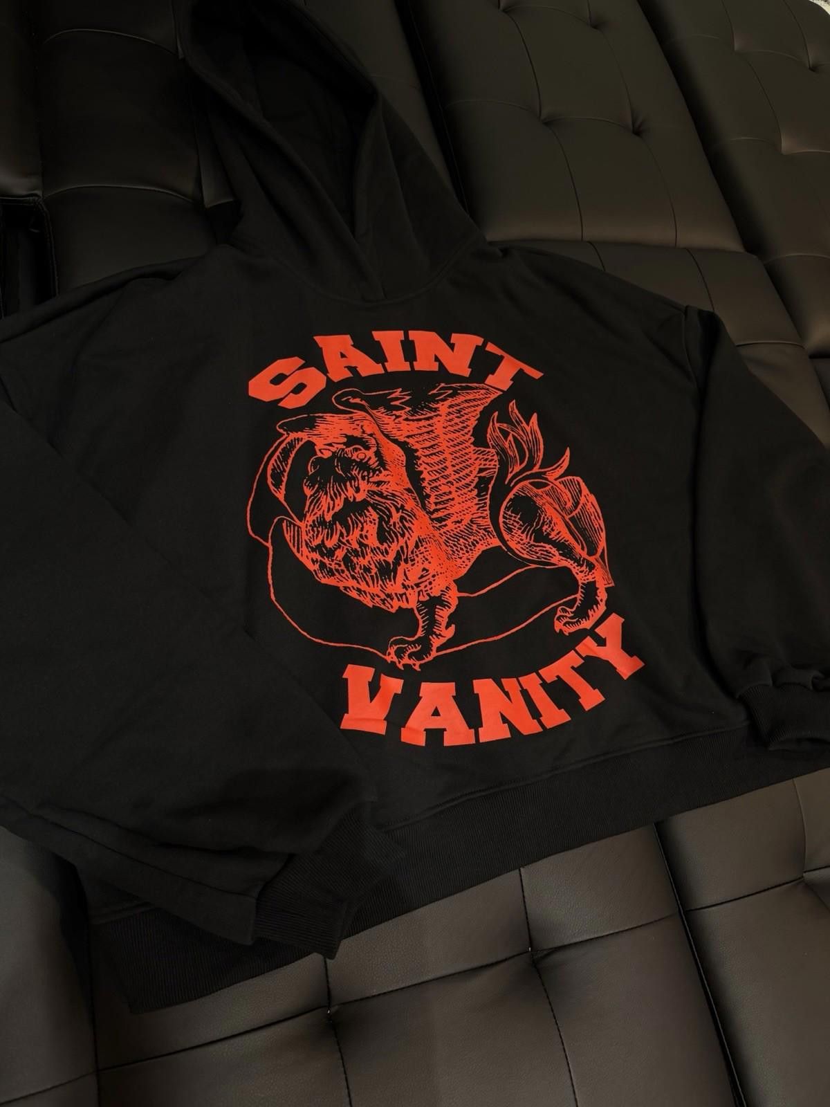 Saint Vanity Size XXL - Saint Vanity Pullover Hoodie Black Red 2025 NEW Size US XXL / EU 58 / 5 - 2 Thumbnail