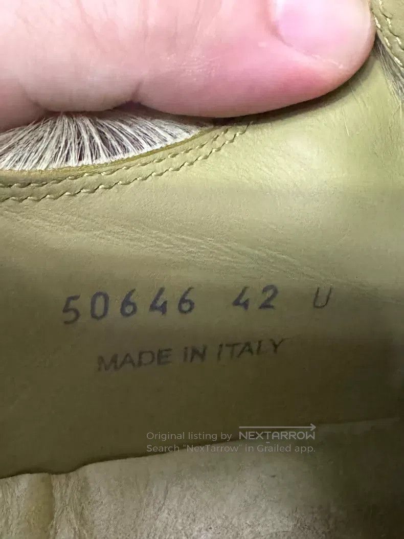 Rick Owens Rick Owens Mainline Green Horse Hair Low Top Big Converse Size US 9 / EU 42 - 5 Thumbnail