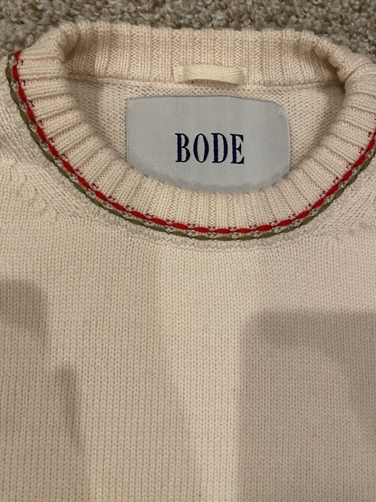 Bode BODE Merino Wool Sweater Sz M/L Size US M / EU 48-50 / 2 - 4 Thumbnail