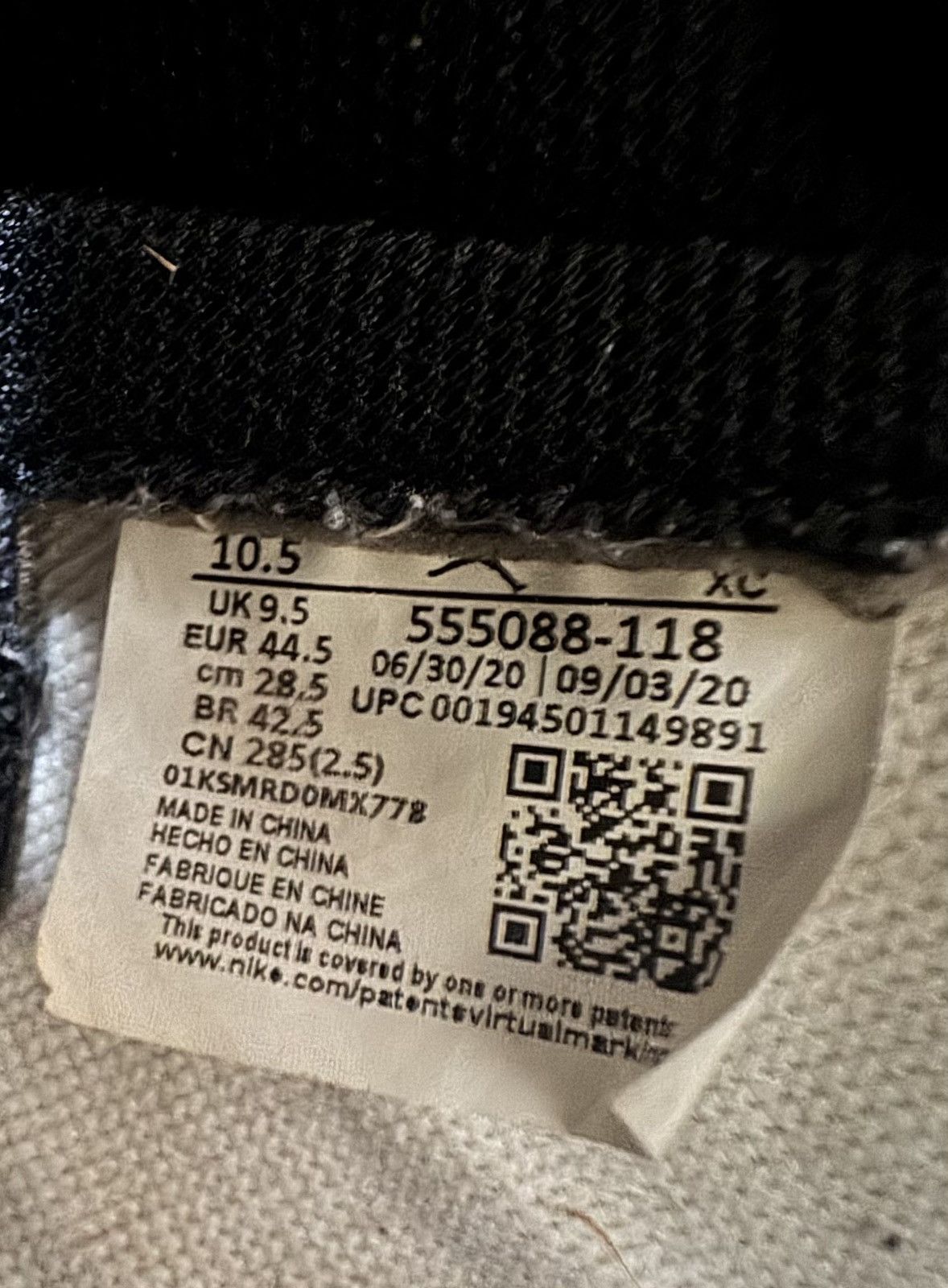 Jordan Brand × Nike NIKE AIR JORDAN 1 RETRO HIGH OG Size US 10.5 / EU 43-44 - 6 Thumbnail