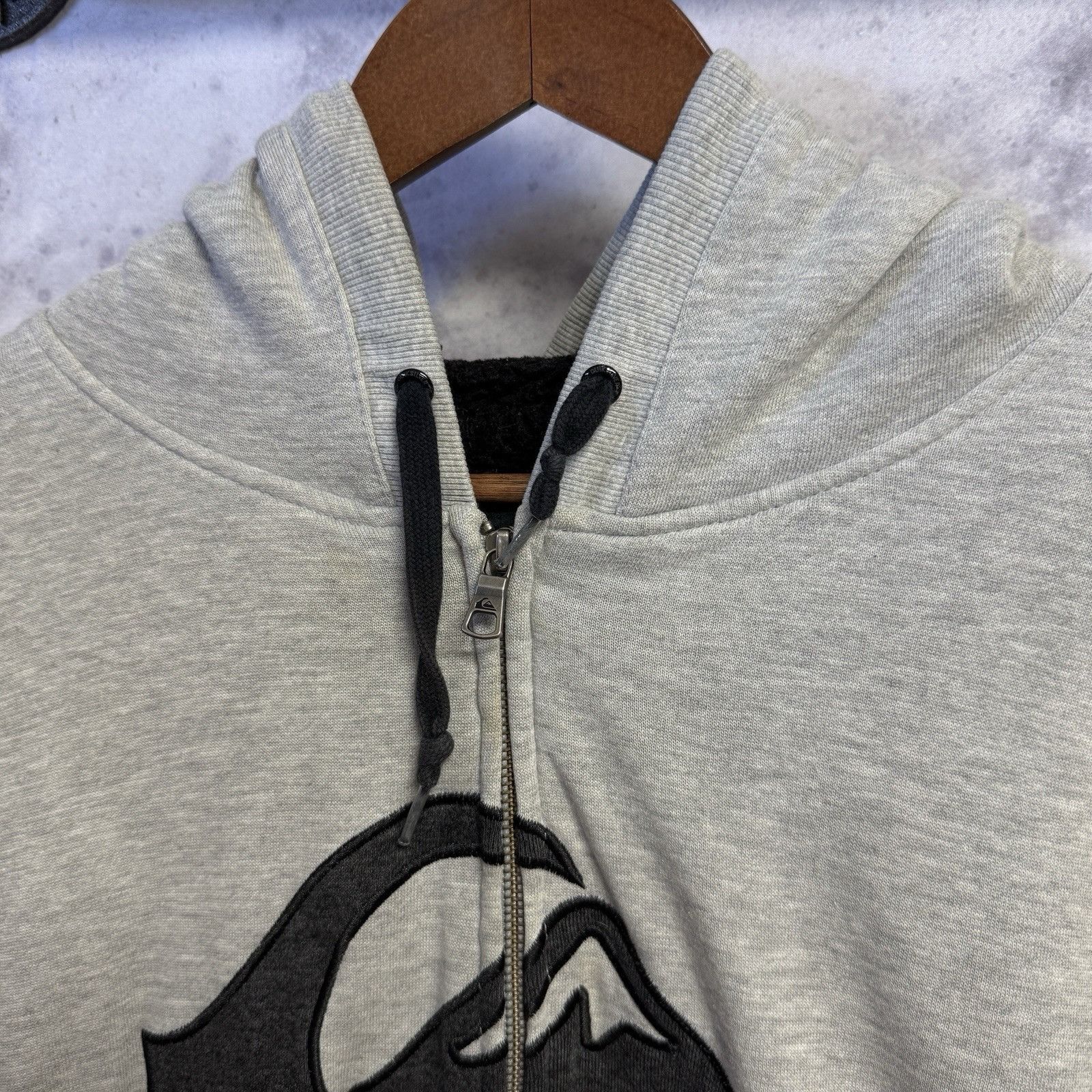Quiksilver Vintage Y2K Quiksilver Hoodie Sweatshirt Mens L Embroidered Size US L / EU 52-54 / 3 - 3 Thumbnail