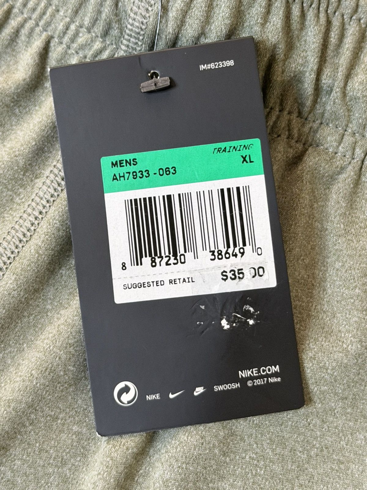 Nike NIKE DRI FIT MENS TRAINING GYM ATHLETIC XL SHORTS STANDARD Size US 36 / EU 52 - 3 Thumbnail