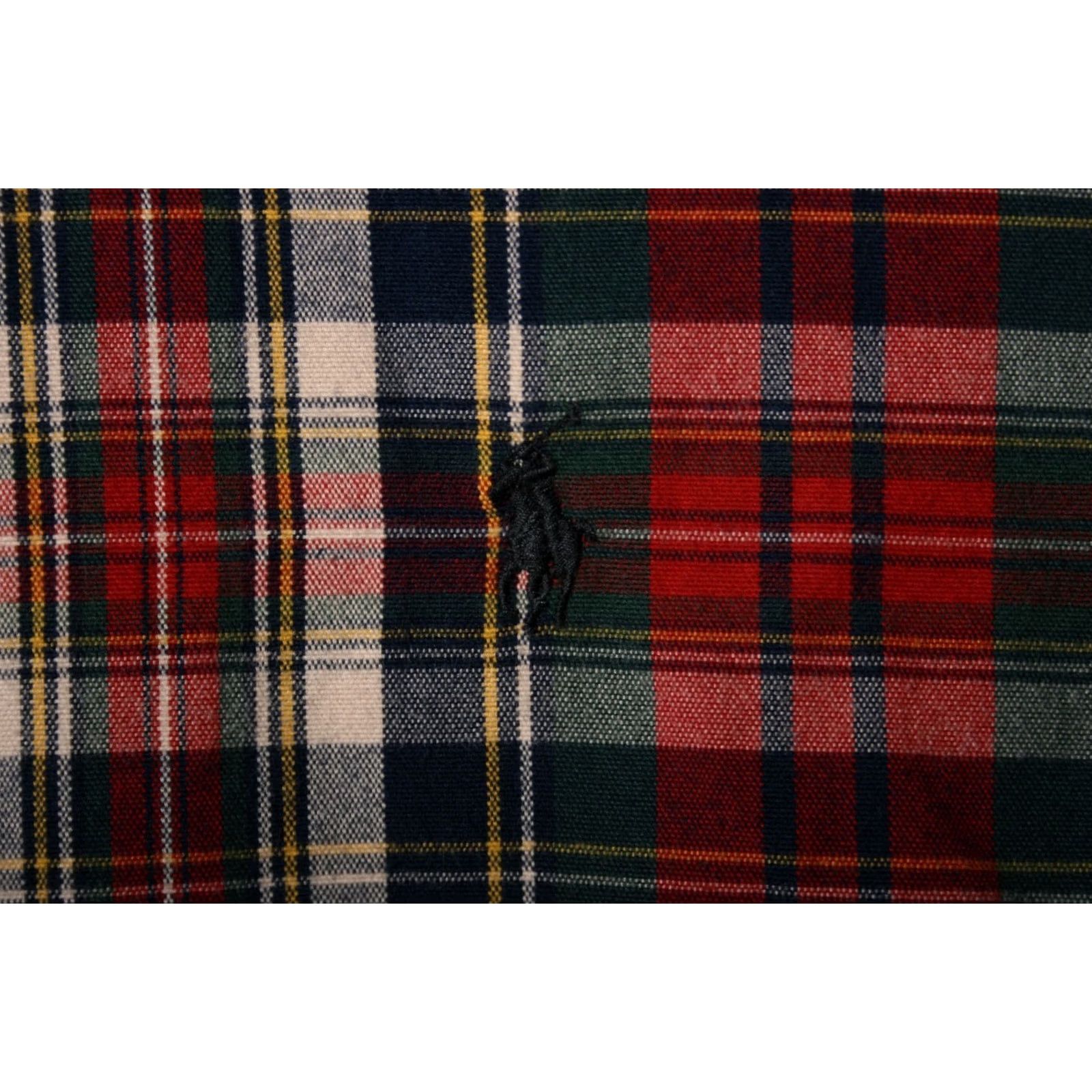 Polo Ralph Lauren POLO RALPH LAUREN Shirt Plaid Long Sleeve Button-Front XL Cotton Classic Men Size US XL / EU 56 / 4 - 3 Thumbnail
