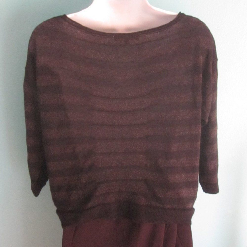 Other Missa Cotton Sweater Black Tonal Stripe Size S Size S / US 4 / IT 40 - 5 Thumbnail