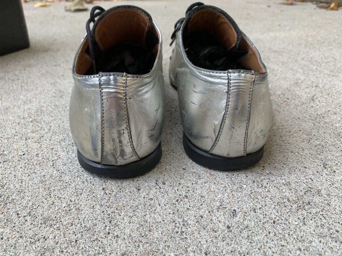 Number (N)ine Number (N)ine SS04 Silver Derby Shoes Size US 9 / EU 42 - 11 Thumbnail
