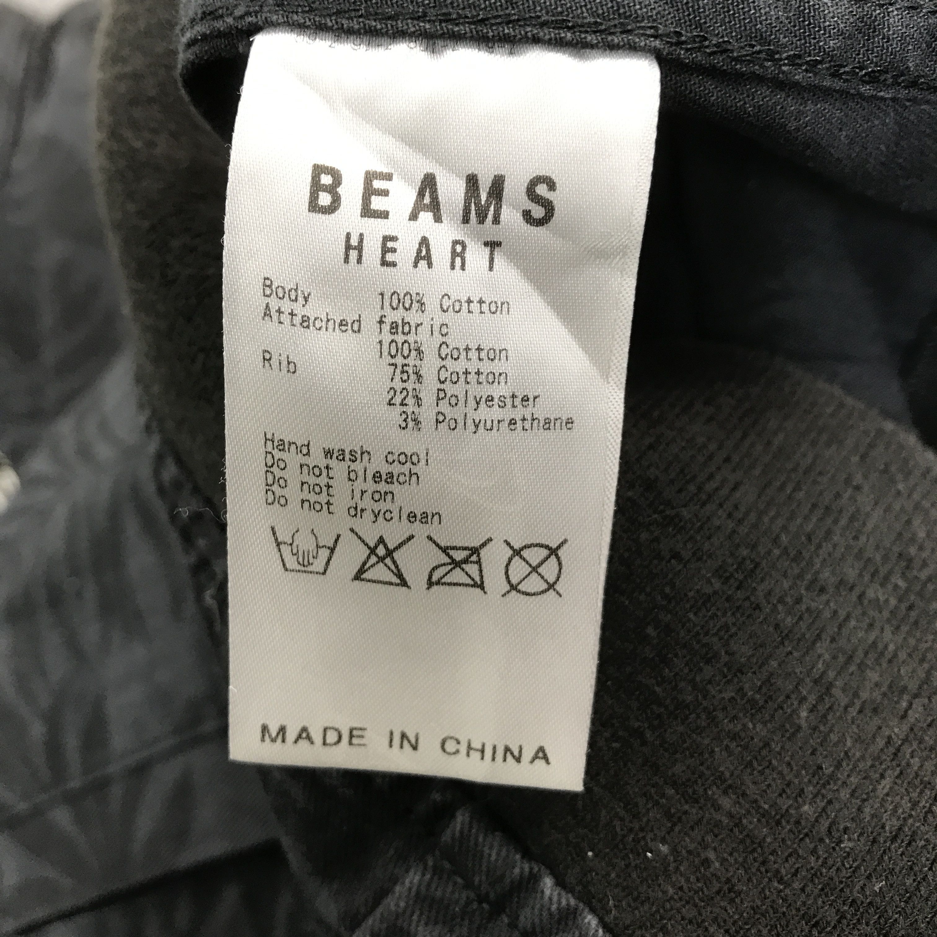 Beams Japan BEAMS HEART BLACK FADED JACKET Size US L / EU 52-54 / 3 - 11 Thumbnail