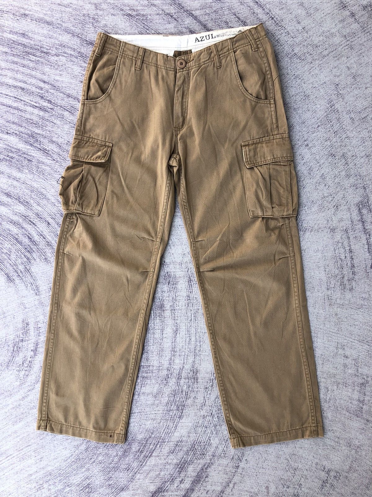 Vintage Cargo Trousers With 6 Pocket Workware Tactical Pants Size US 31 - 1 Thumbnail