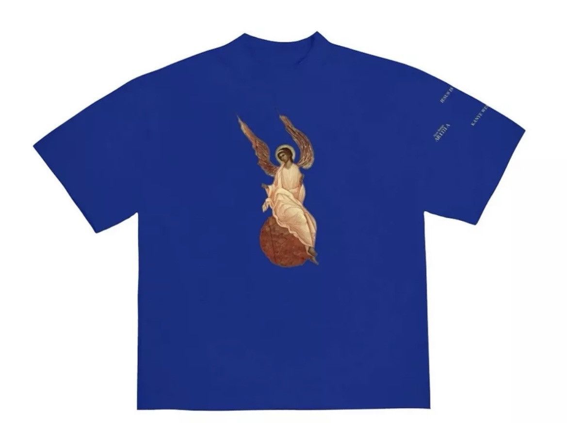 Kanye West Kanye West Arch Angel Rare Brand New Jesus Is King 2019 Blue Size US S / EU 44-46 / 1 - 1 Thumbnail