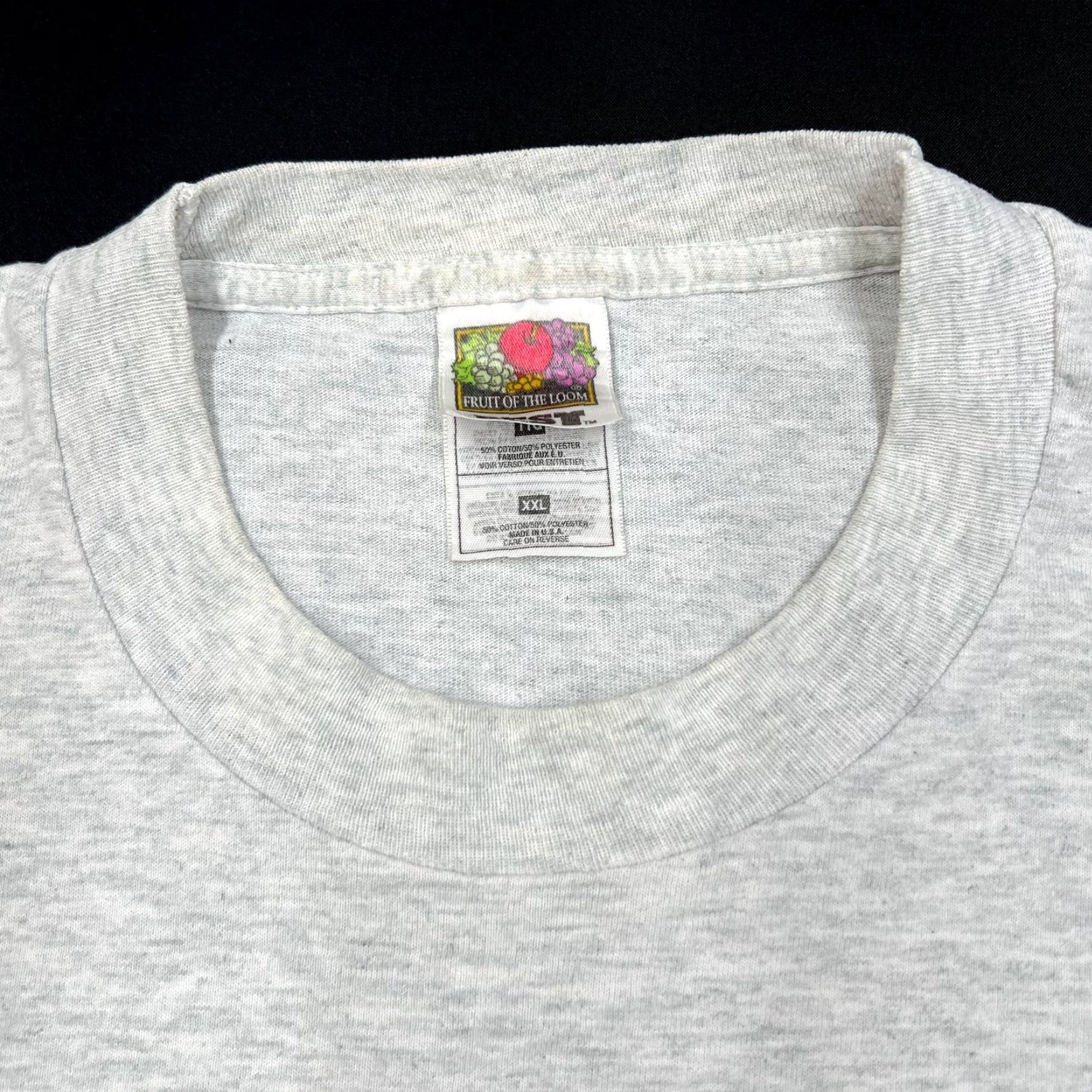 Fruit Of The Loom FORT MYERS AMERICAN ALL STARS Baseball Graphic Single Stitch T-Shirt XXL Grey Mens Shirt Graphic Shop Vintage Style Size US XXL / EU 58 / 5 - 5 Thumbnail