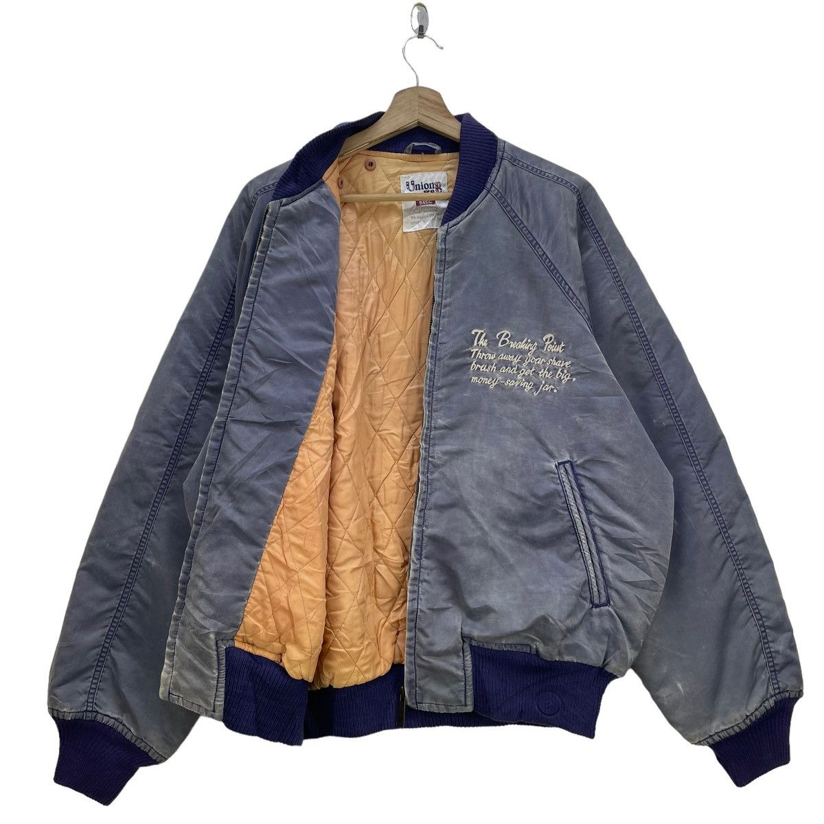 Japanese Brand 🔥Vintage Bomber Ma 1 MR.B Power USB Jacket Size US L / EU 52-54 / 3 - 4 Thumbnail