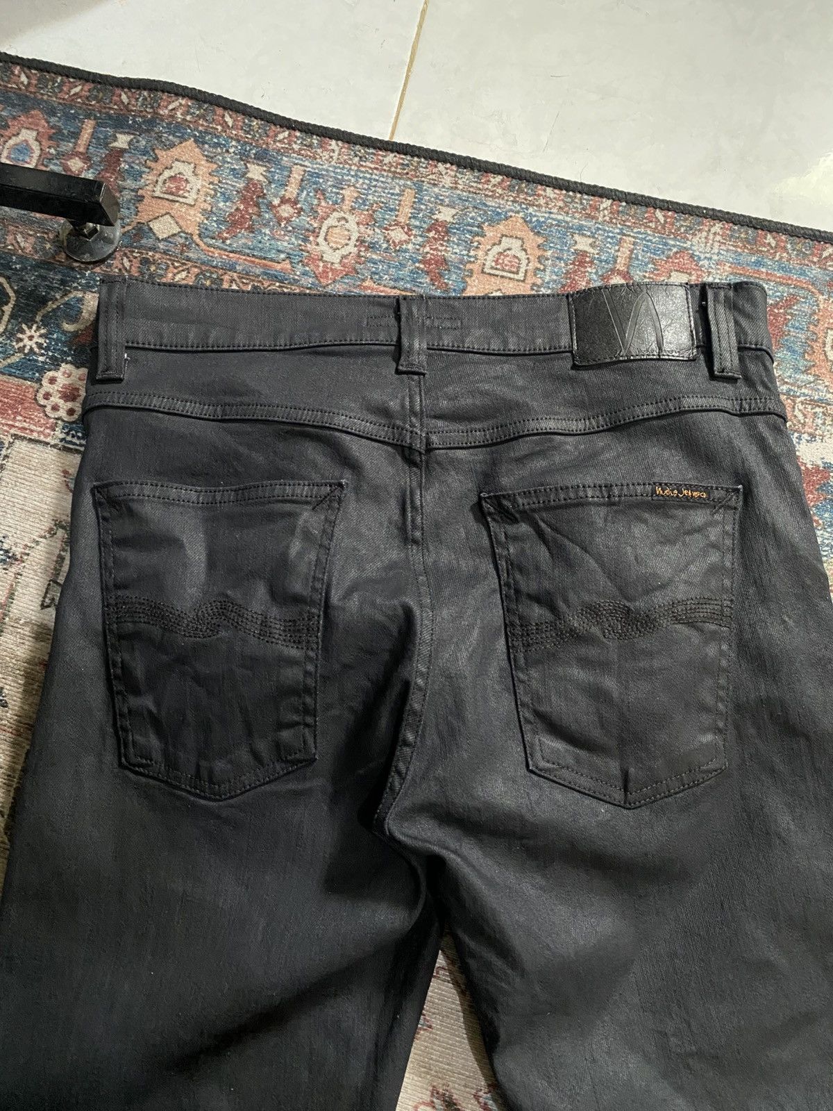 Nudie Jeans Nudie Jeans lean dean back 2 black Size US 32 / EU 48 - 7 Thumbnail