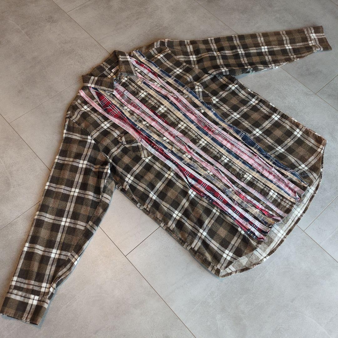 Needles NEEDLES REBUILD RIBBON FLANNEL SHIRT Size US M / EU 48-50 / 2 - 1 Thumbnail