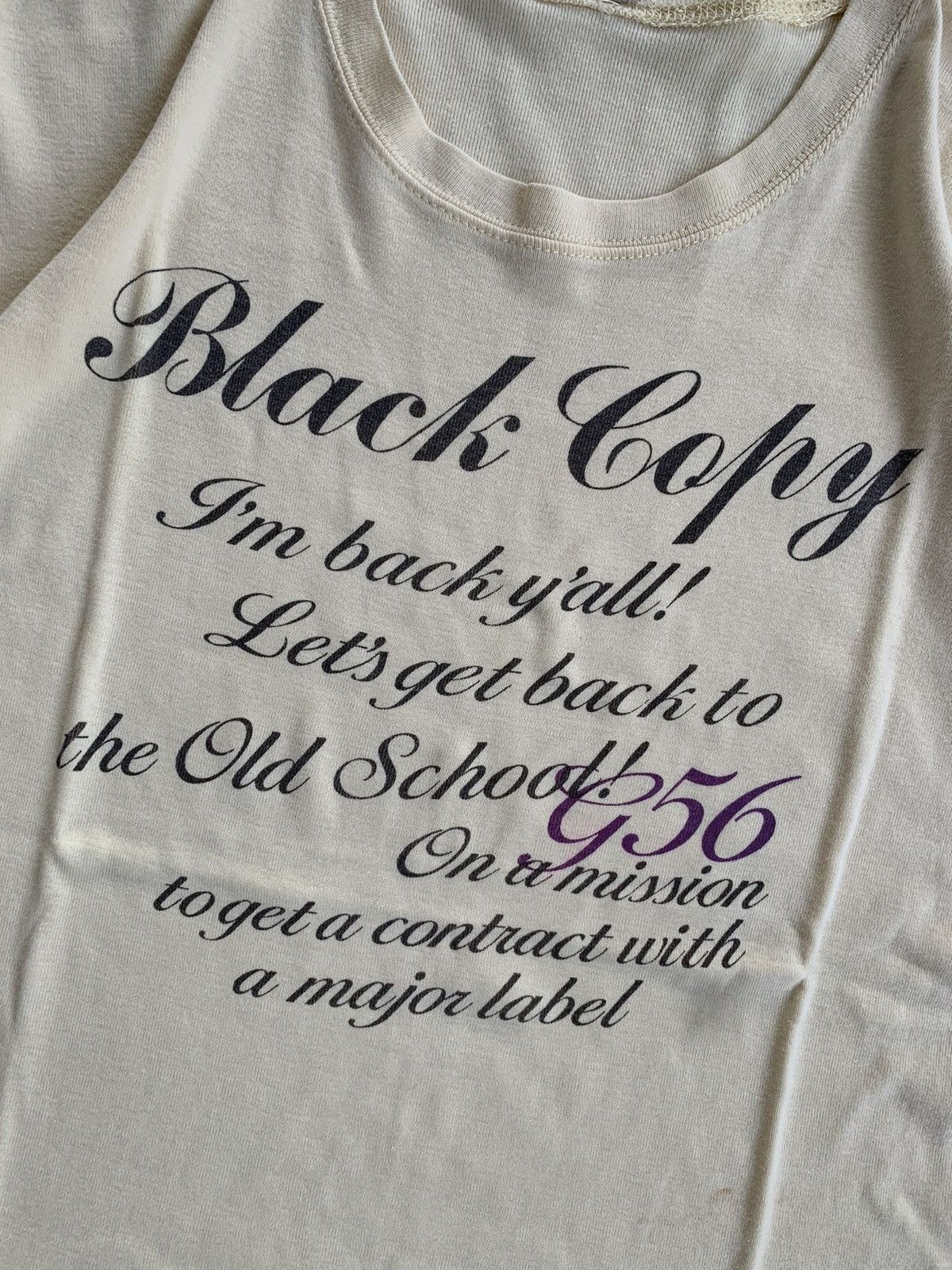 Japanese Brand Black Copy Japanese Poem SHORT Sleeve Tshirt Size US M / EU 48-50 / 2 - 6 Thumbnail
