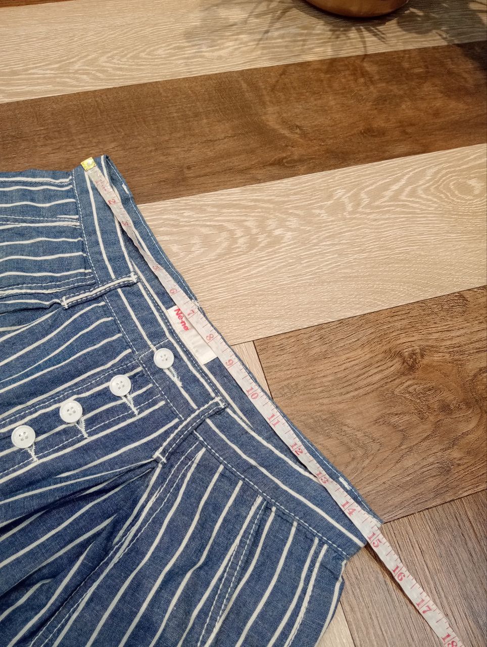 Ne-Net VINTAGE NE-NET ISSEY MIYAKE STRIPED CROPPED PANTS Size US 30 / EU 46 - 8 Thumbnail