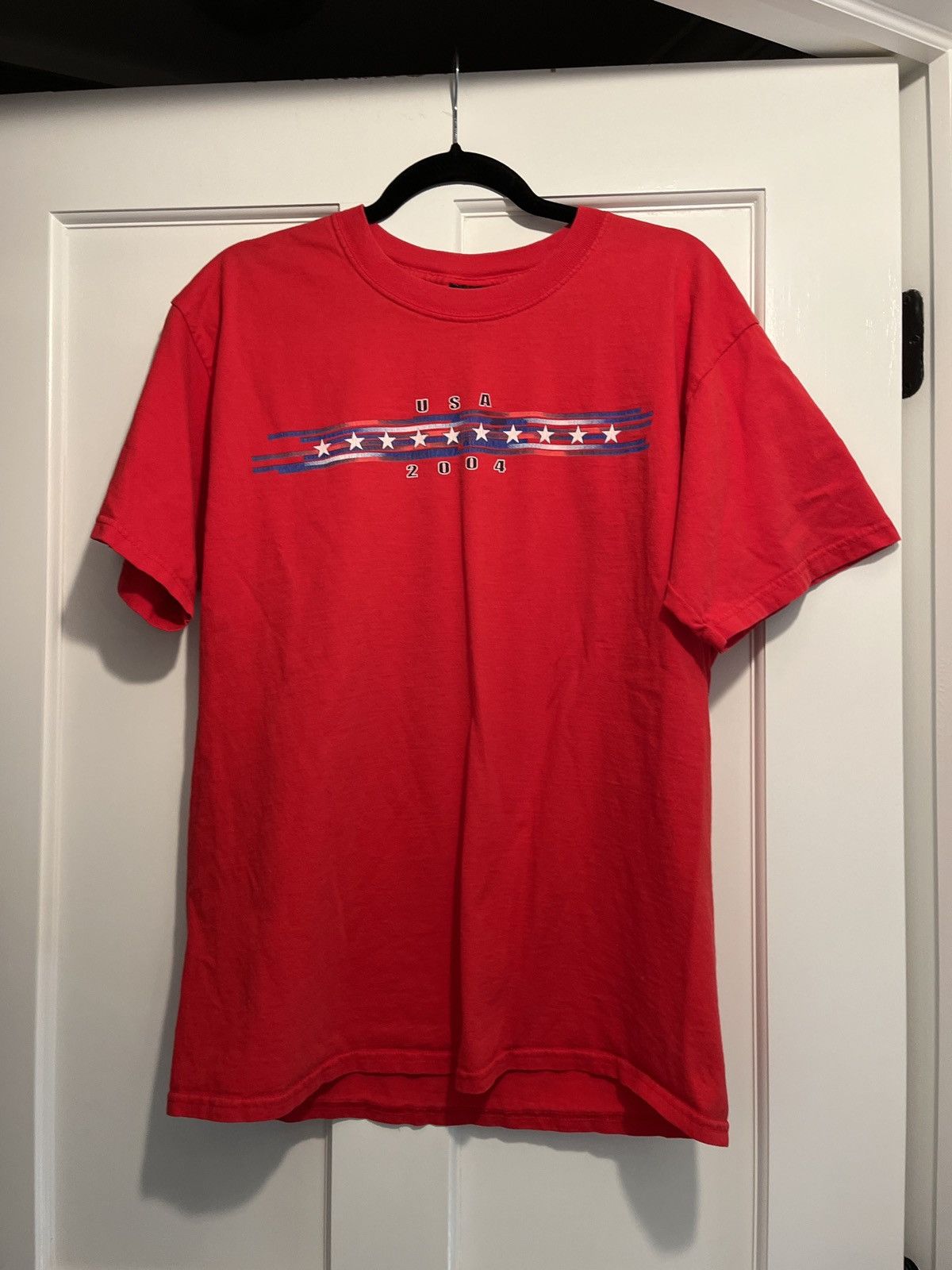 Other Vintage USA 2004 Flag Patriotic T Shirt LARGE Size US L / EU 52-54 / 3 - 1 Thumbnail