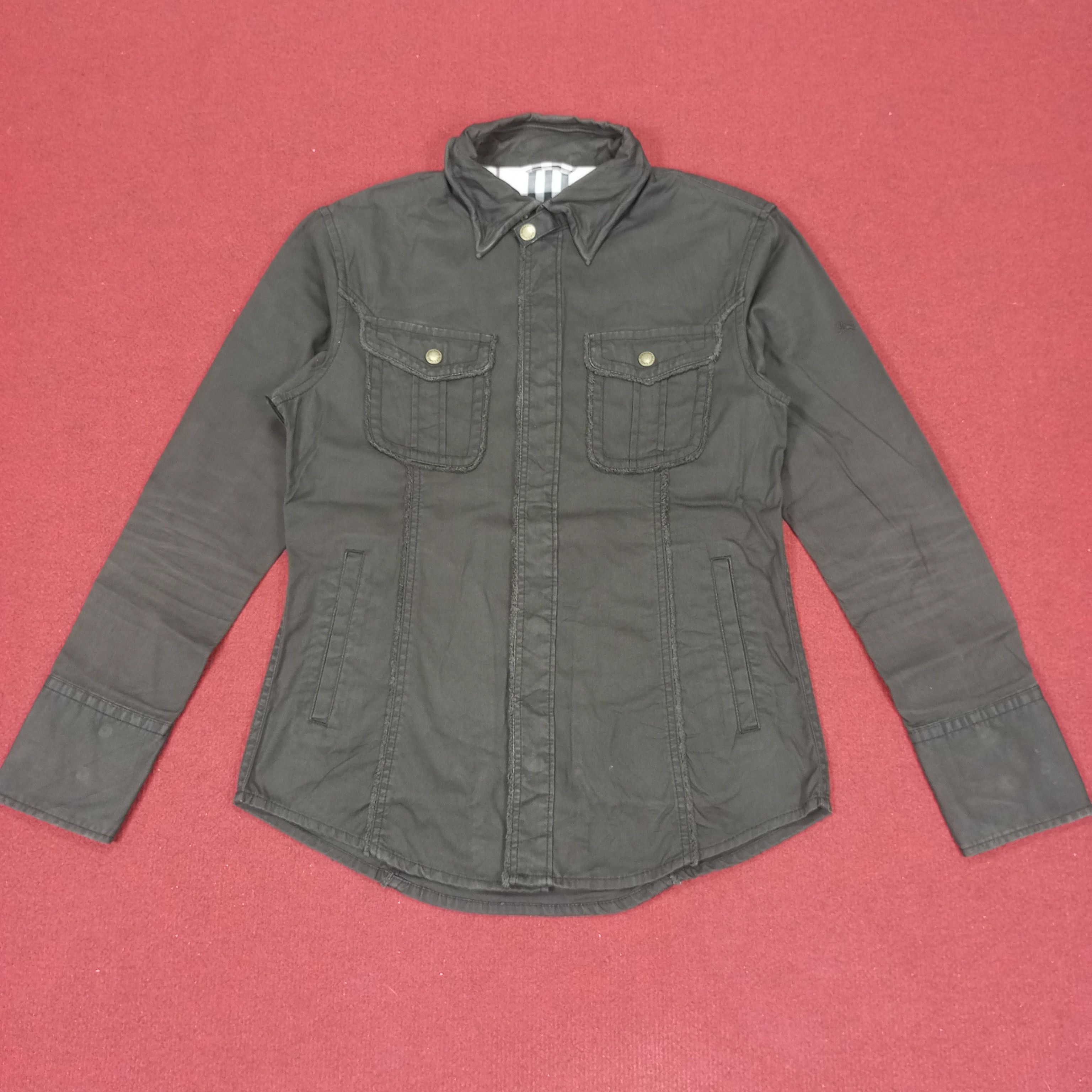Burberry × Vintage Burberry Black Label Custom Art Fashion Style Jacket Size S / US 4 / IT 40 - 3 Thumbnail