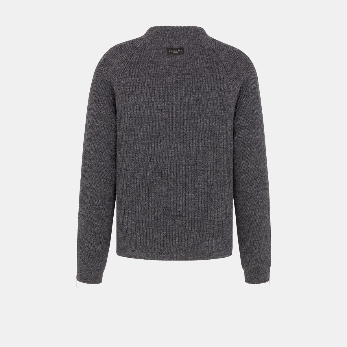 Dior o1bcso1str0226 Couture Sweater in Grey Virgin Size US S / EU 44-46 / 1 - 2 Thumbnail