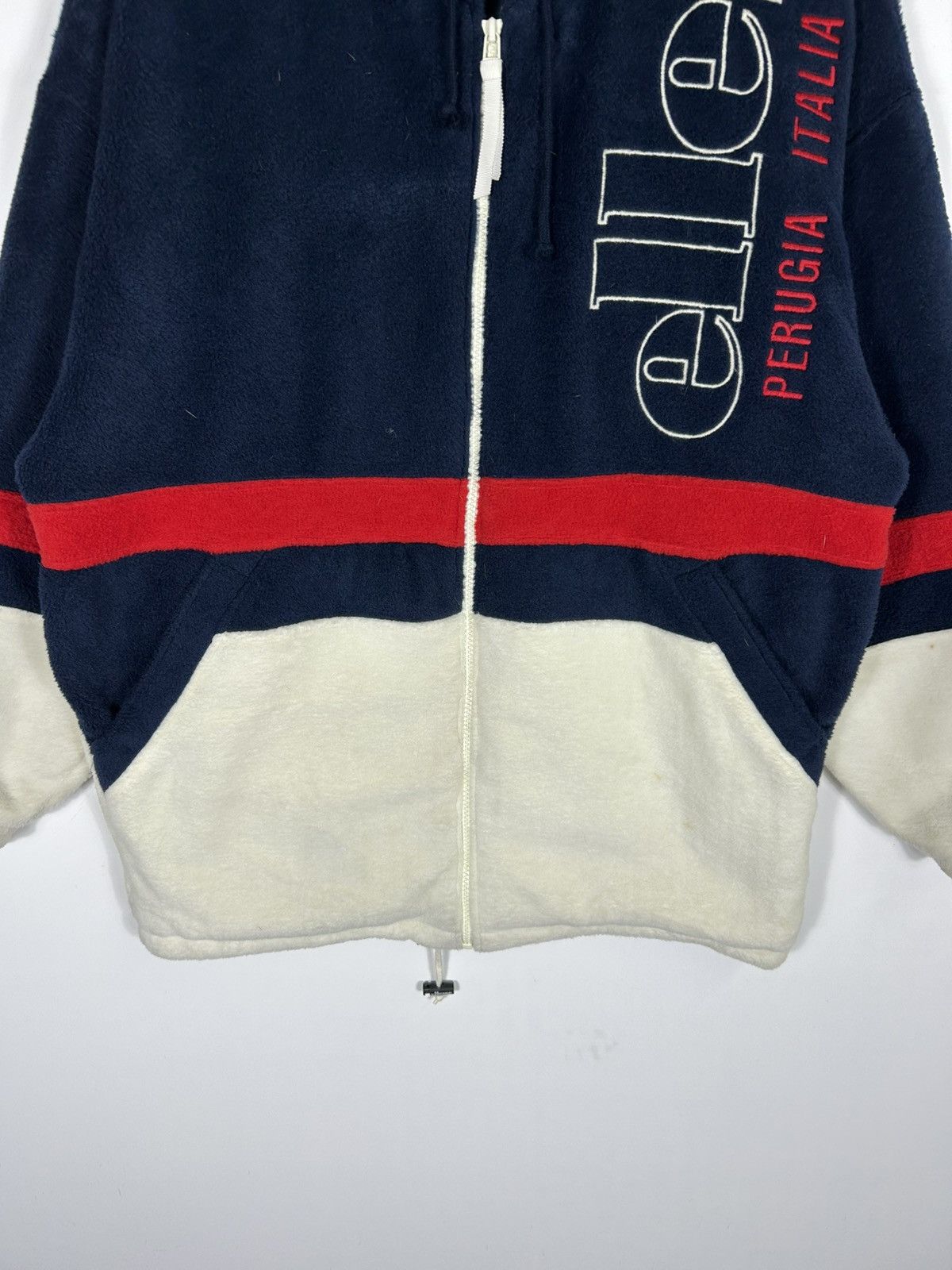 Ellesse ⚡️Vintage Ellesse Fleece Hoodie Sweater Jacket Size US M / EU 48-50 / 2 - 5 Thumbnail