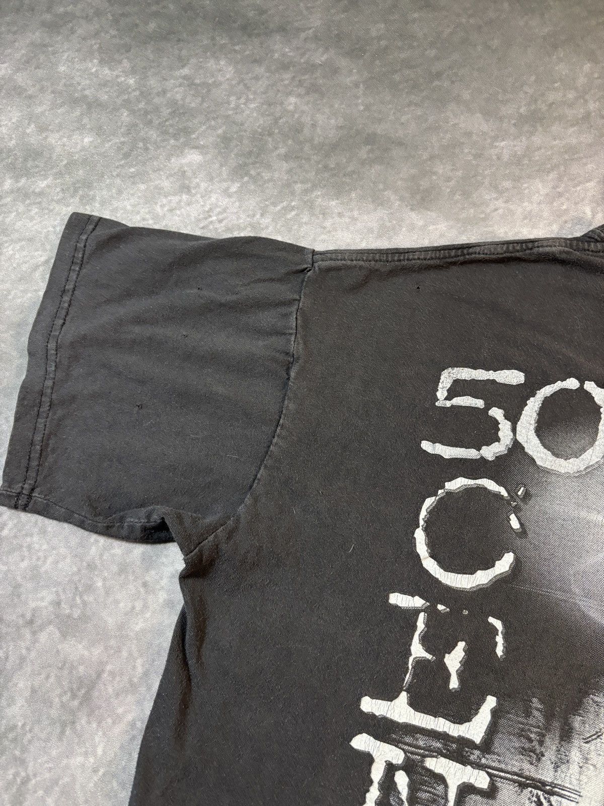 Rap Tees Vintage 50 Cent Parking Lot Bootleg Tee G-Unit 1990s Rap Tee Size US M / EU 48-50 / 2 - 6 Thumbnail