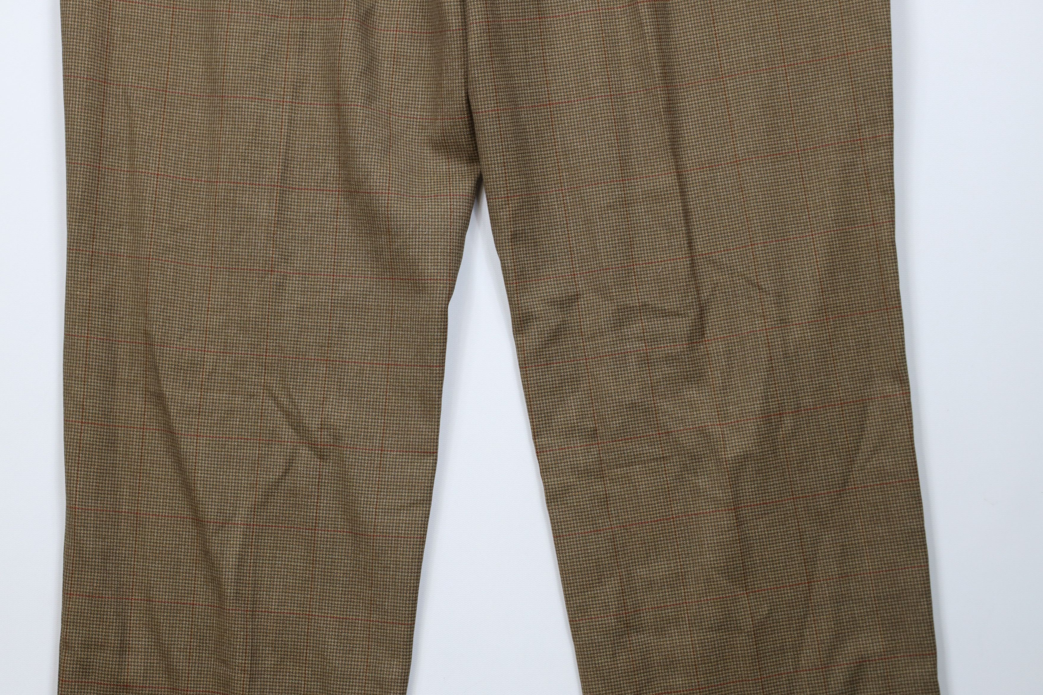 Tommy Hilfiger Vintage 90s Tommy Hilfiger Plaid Wide Leg Chino Pants Size US 36 / EU 52 - 11 Thumbnail