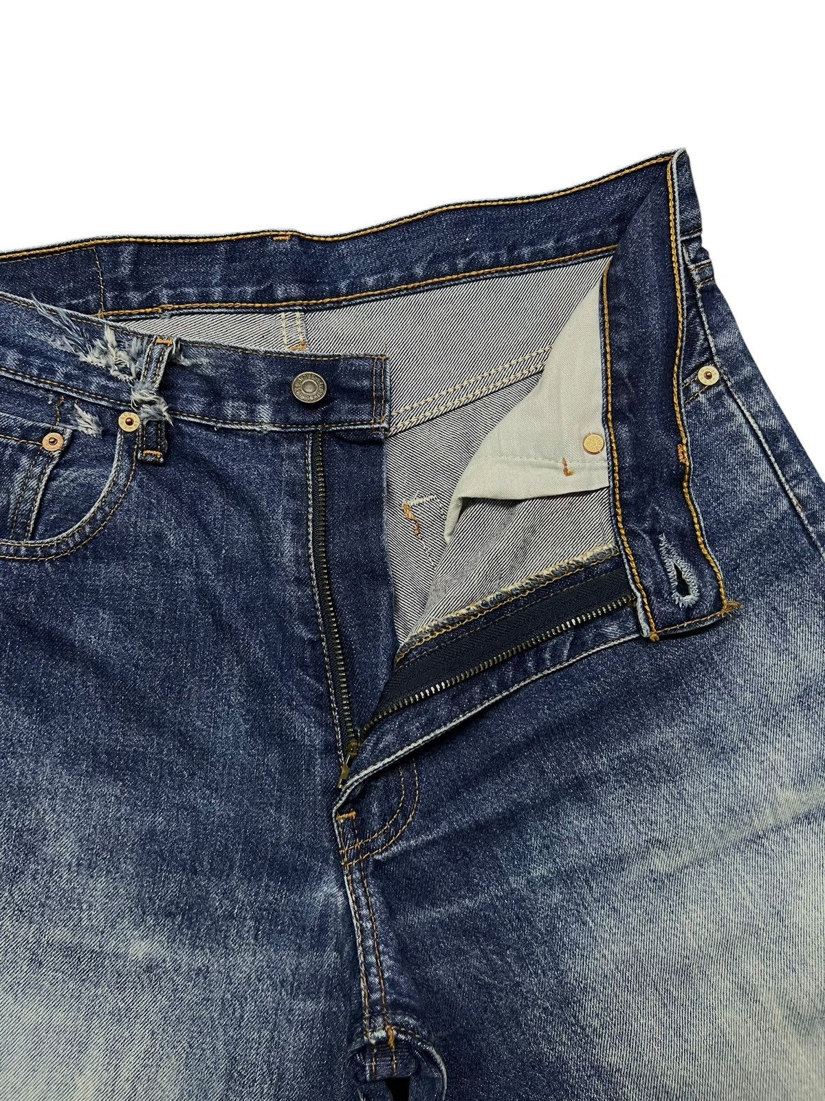 Levi's Baggy Vintage 00s Levi’s 508 Japan - Faded Wash Jeans Size US 34 / EU 50 - 10 Thumbnail