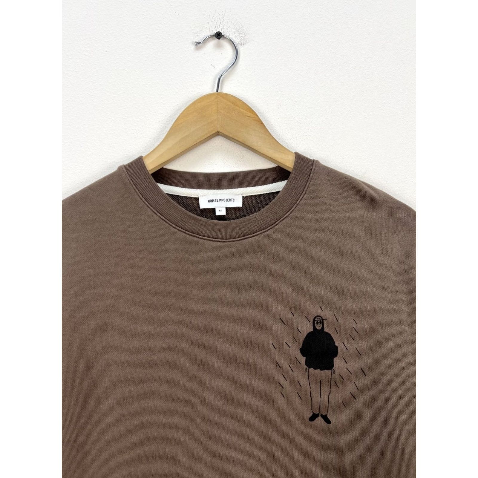 Norse Projects Norse Projects Sweatshirt x Yu Nagaba Graphic Crewneck Mens M Cotton Size US M / EU 48-50 / 2 - 2 Thumbnail